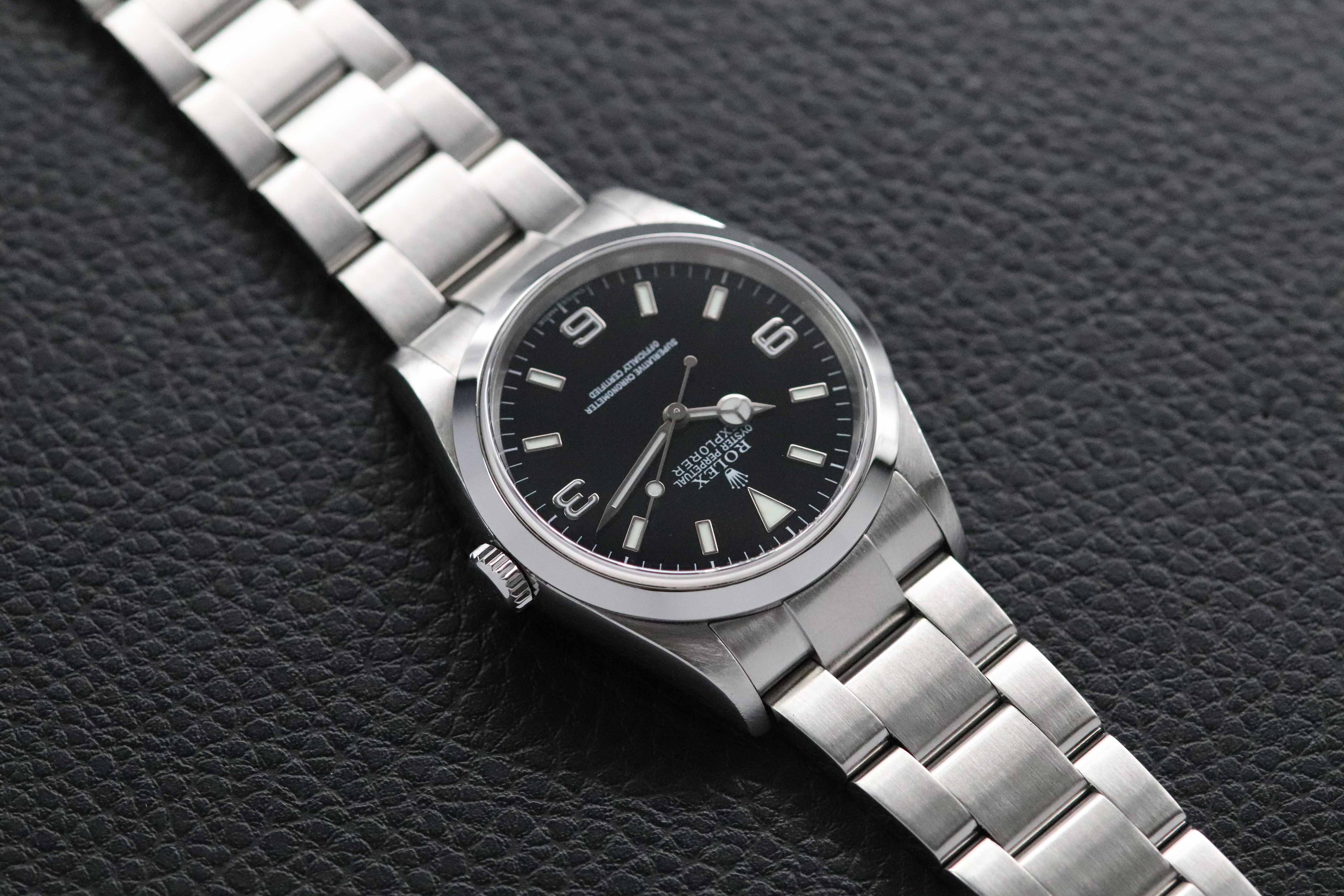 Rolex Explorer 114270 Black Dial 2002