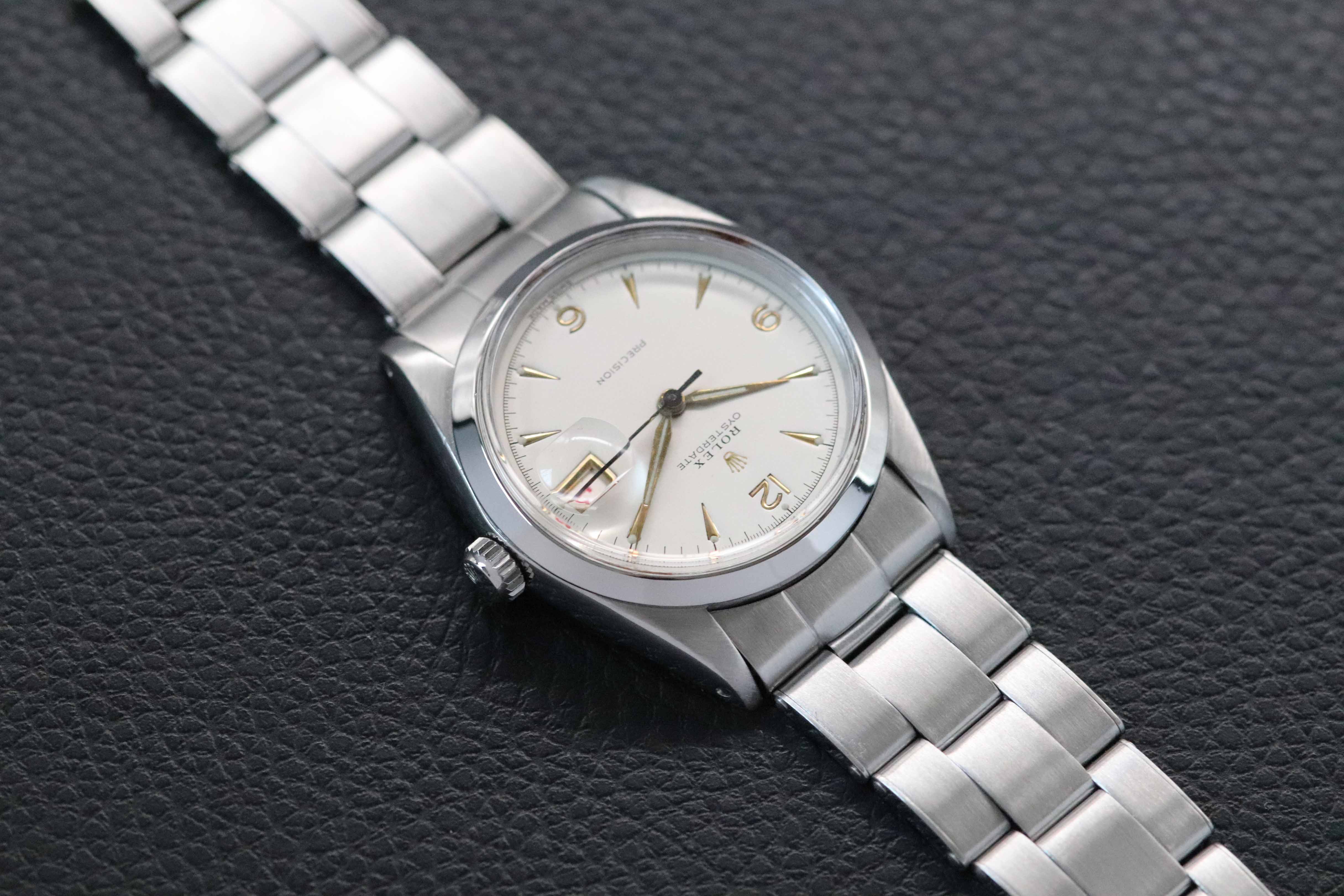 Rolex Oysterdate Precision 6694 Silver Dial 1970