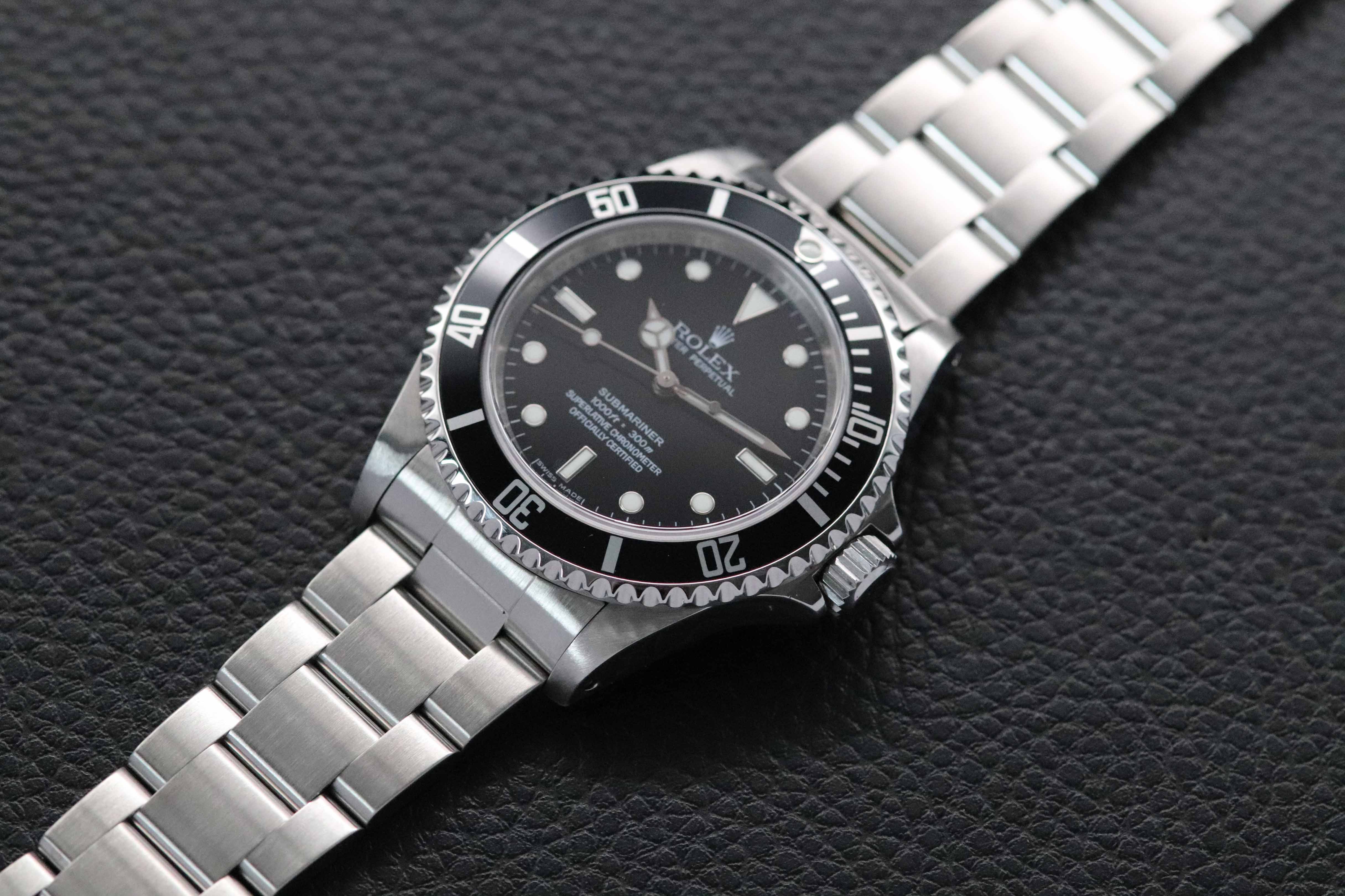 Rolex Submariner 14060M Rehaut Fullset 2012 Box+Papers
