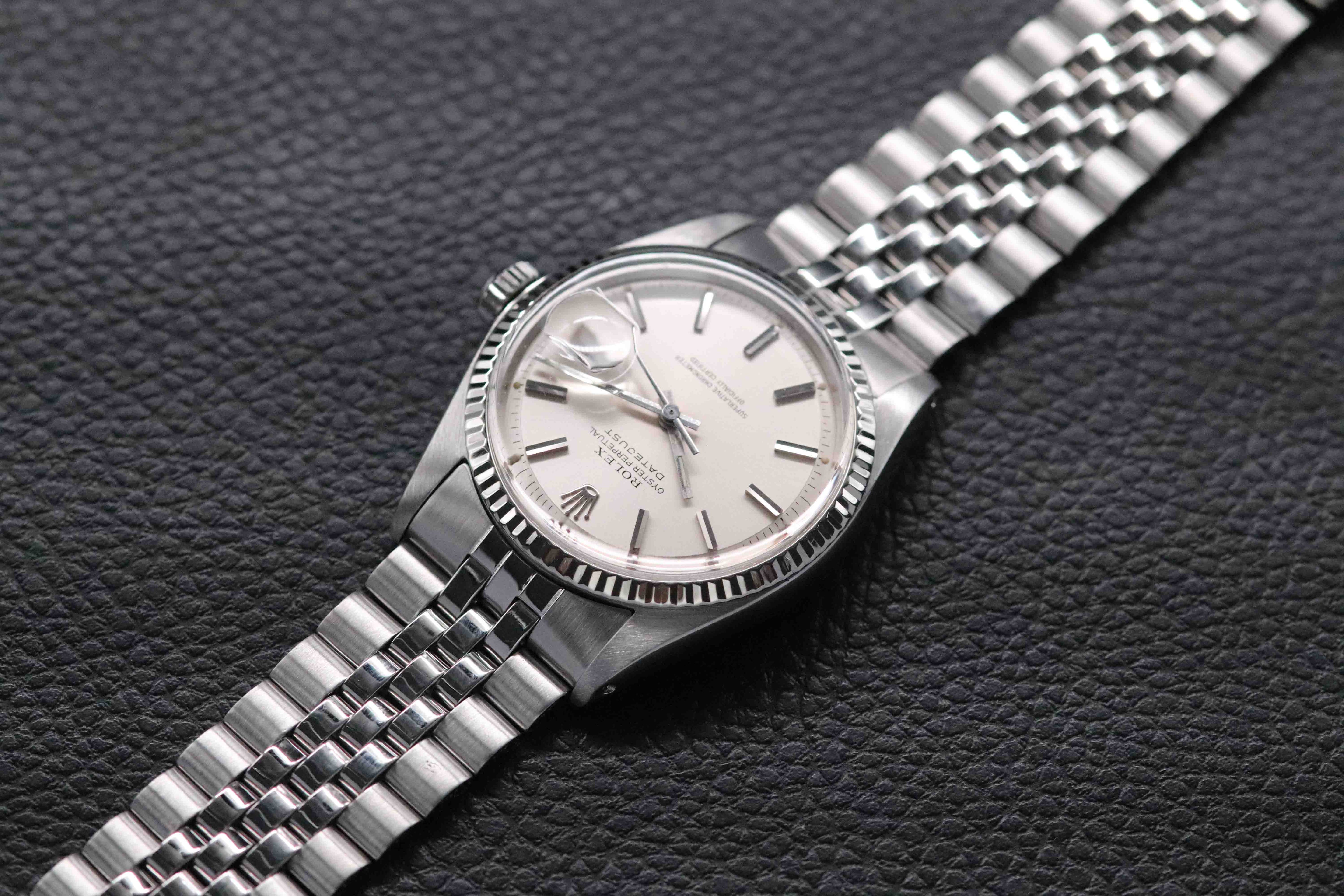 Rolex Datejust 1601 Silver Dial 1972
