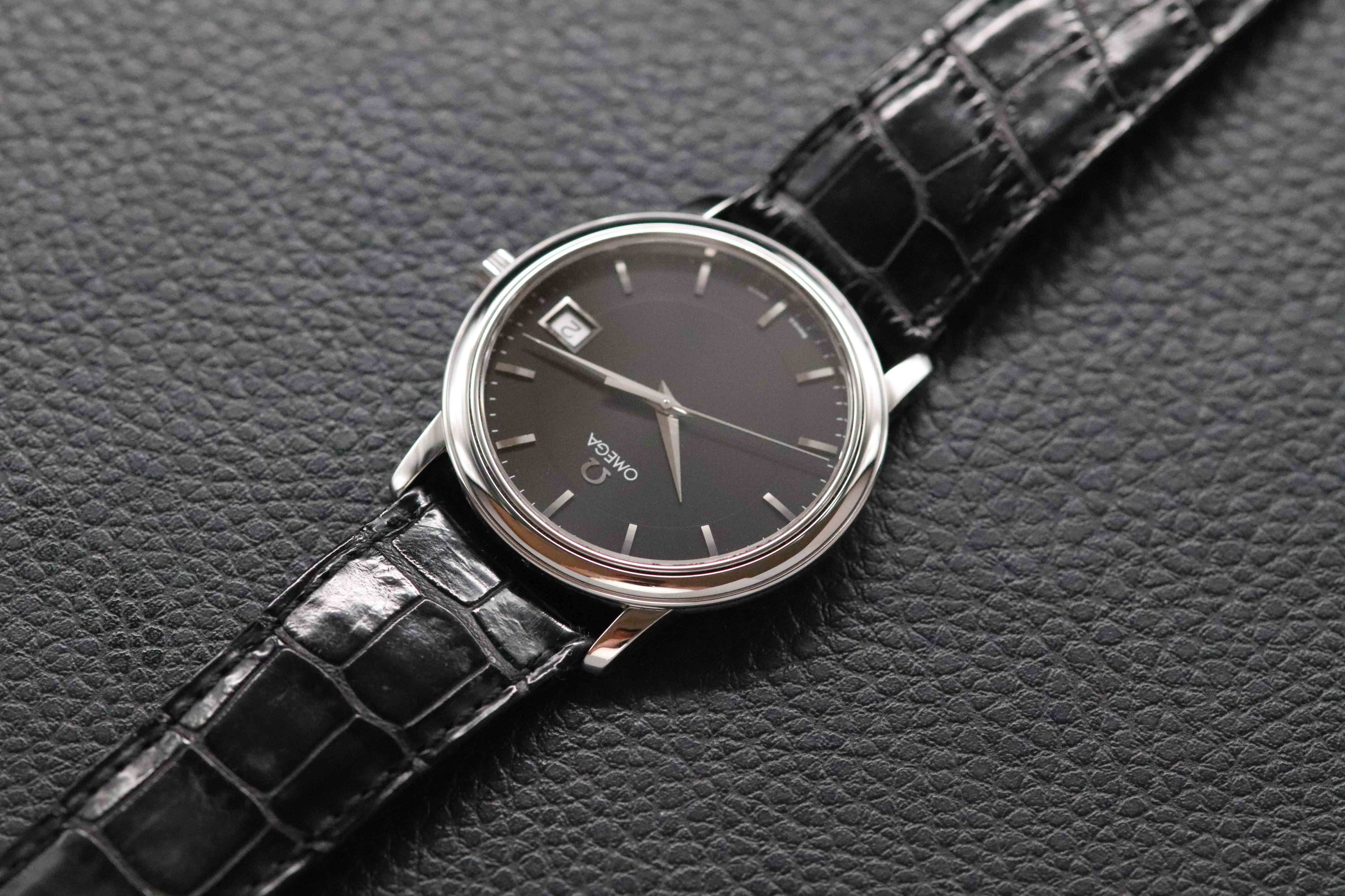 Omega De Ville 4580.51 Black Dial