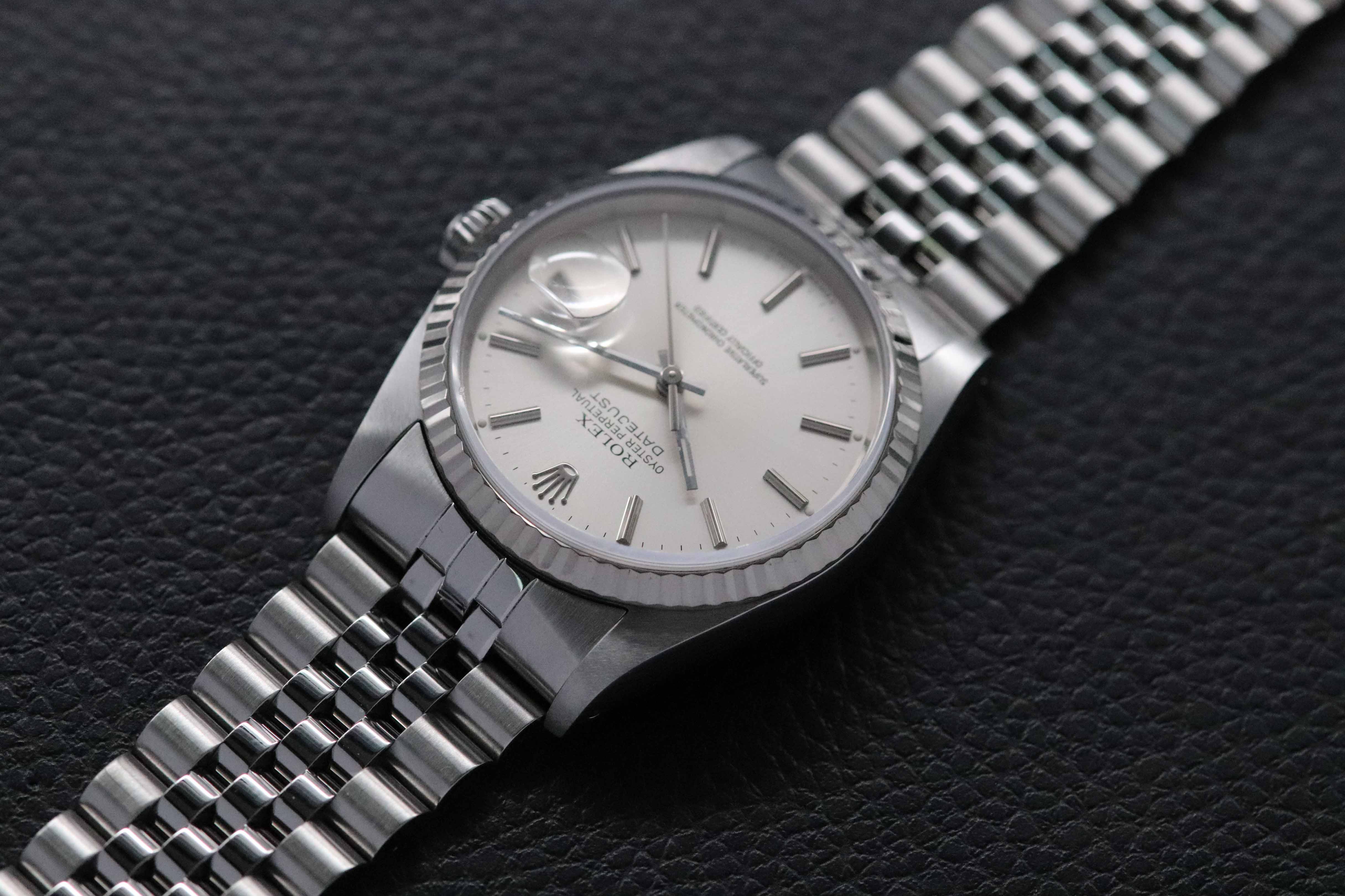 Rolex Datejust 16234 Silver Dial 1990