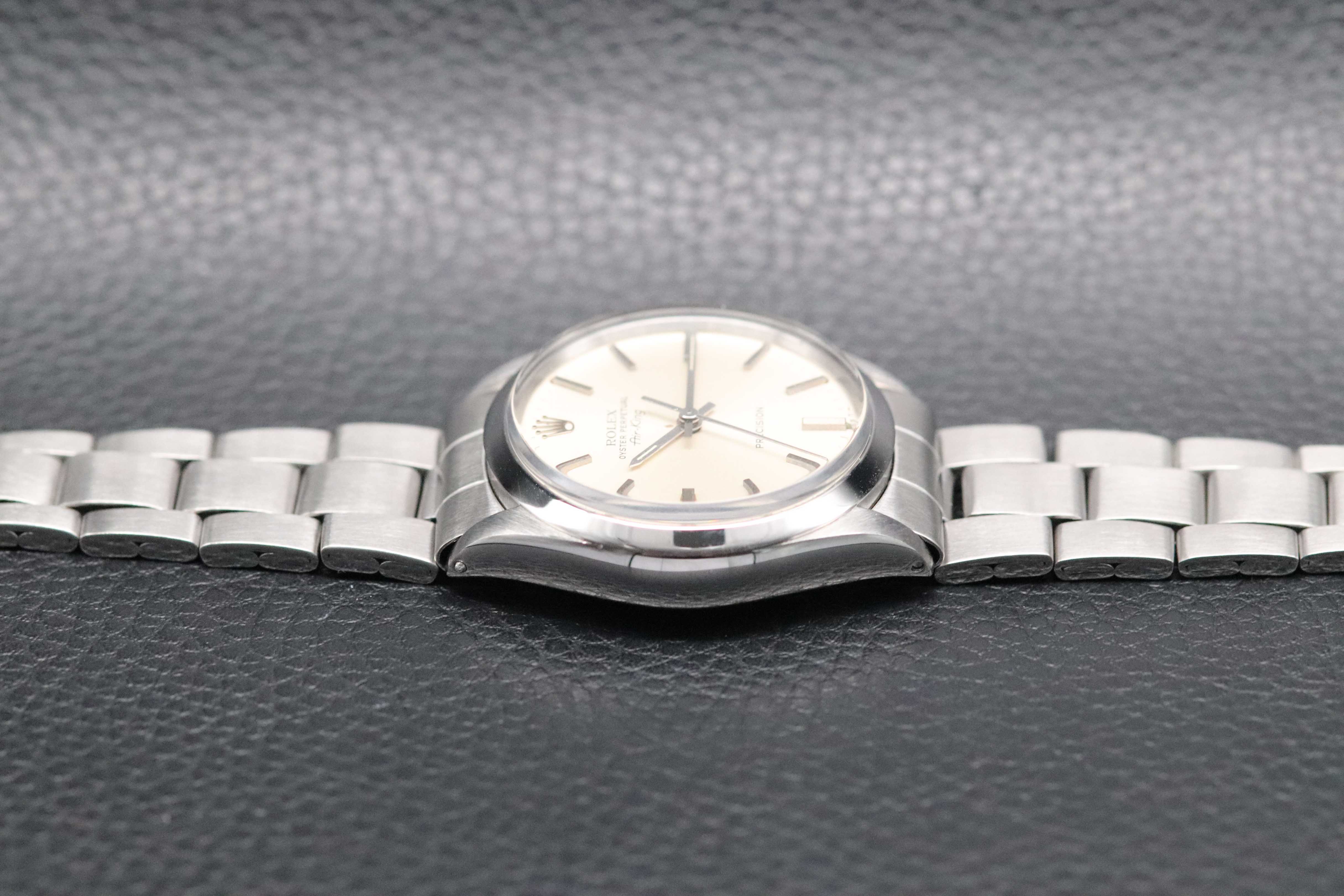 Rolex Air-King 5500 Silver Dial 1977