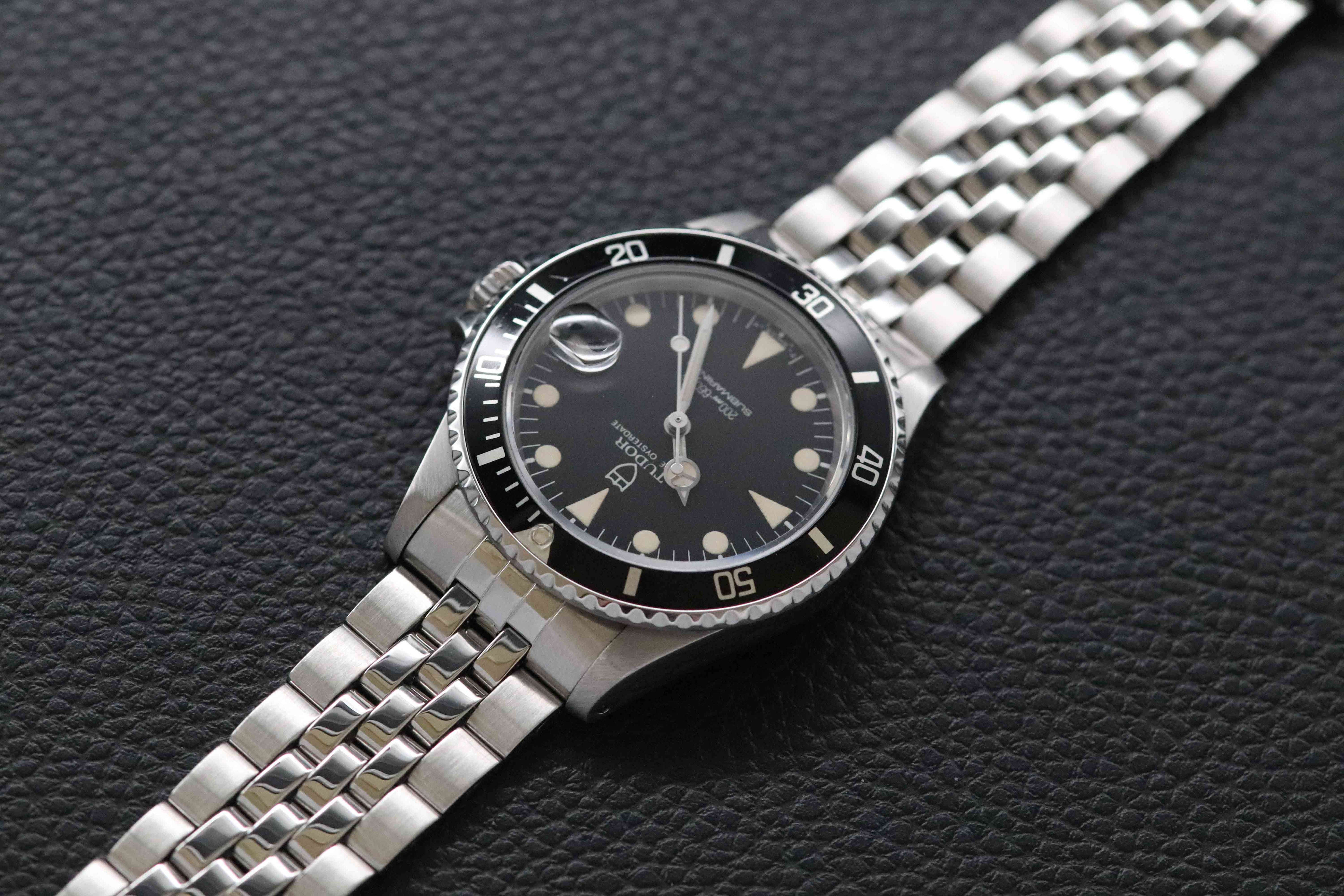 Tudor Submariner 75090 Black Dial 1990