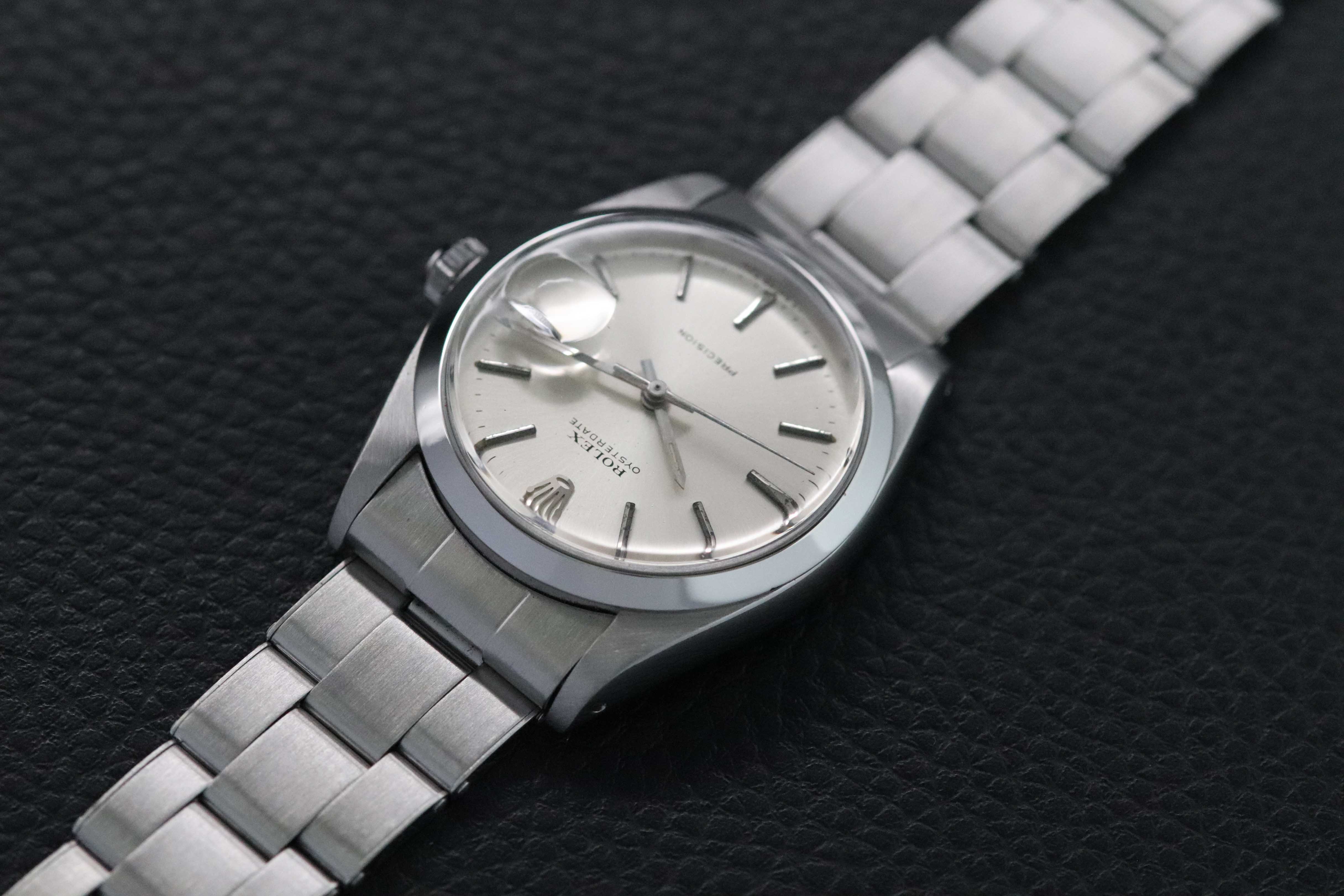 Rolex Oysterdate 6694 Silver Dial 1964