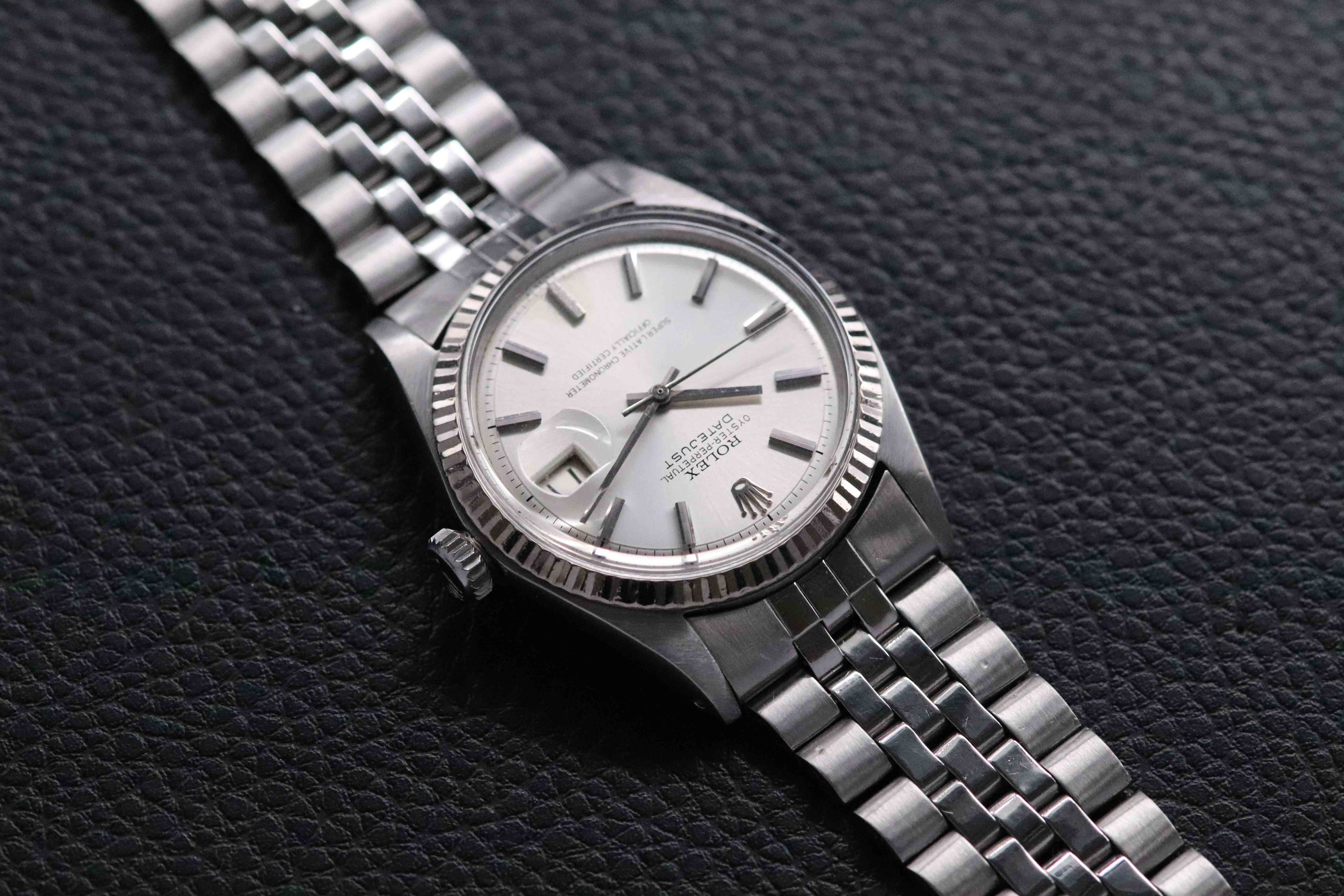 Rolex Datejust 1601 Silver Dial 1970