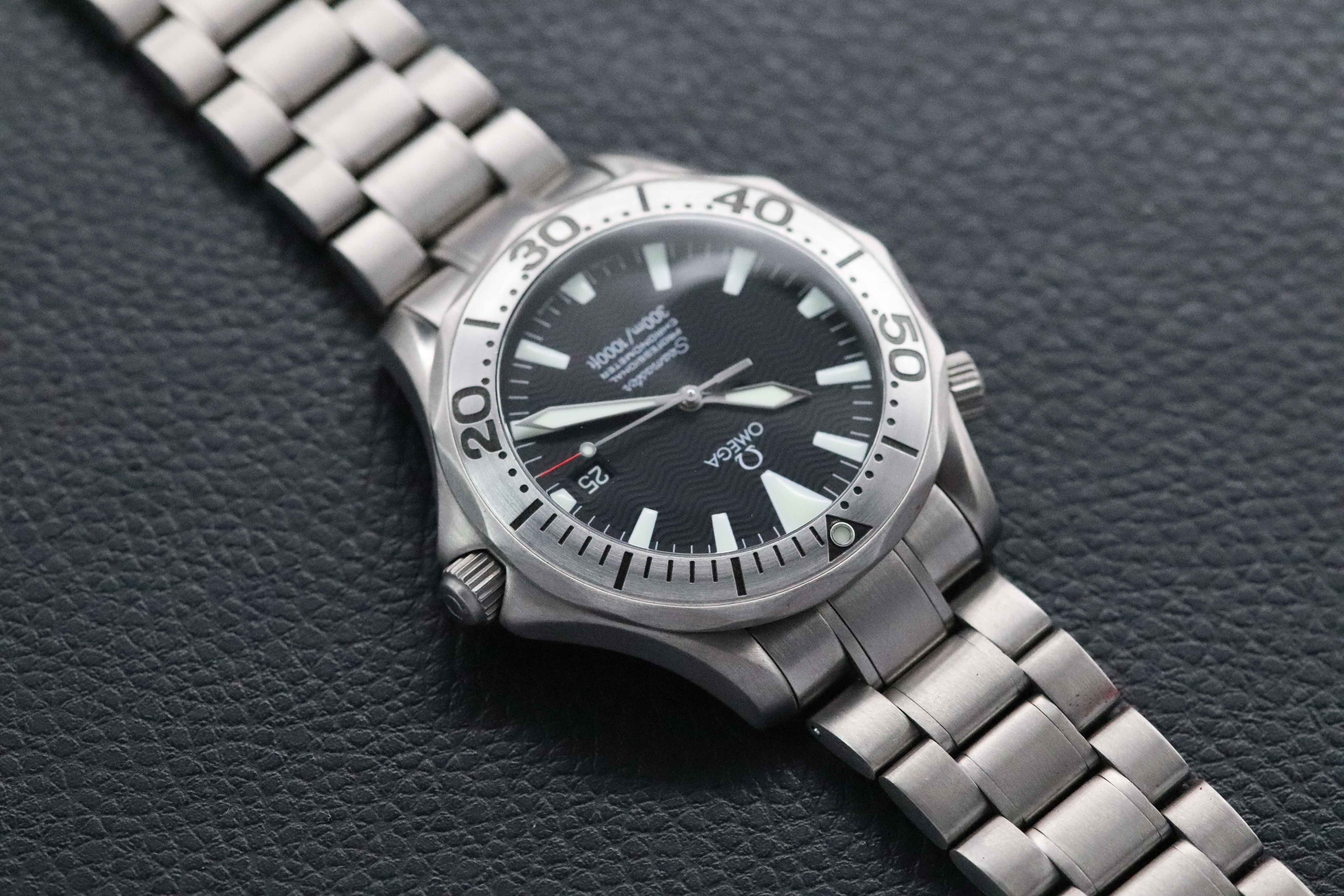 Omega Seamaster 300 2231.50 Black Dial Fullset 2009 Box+Papers