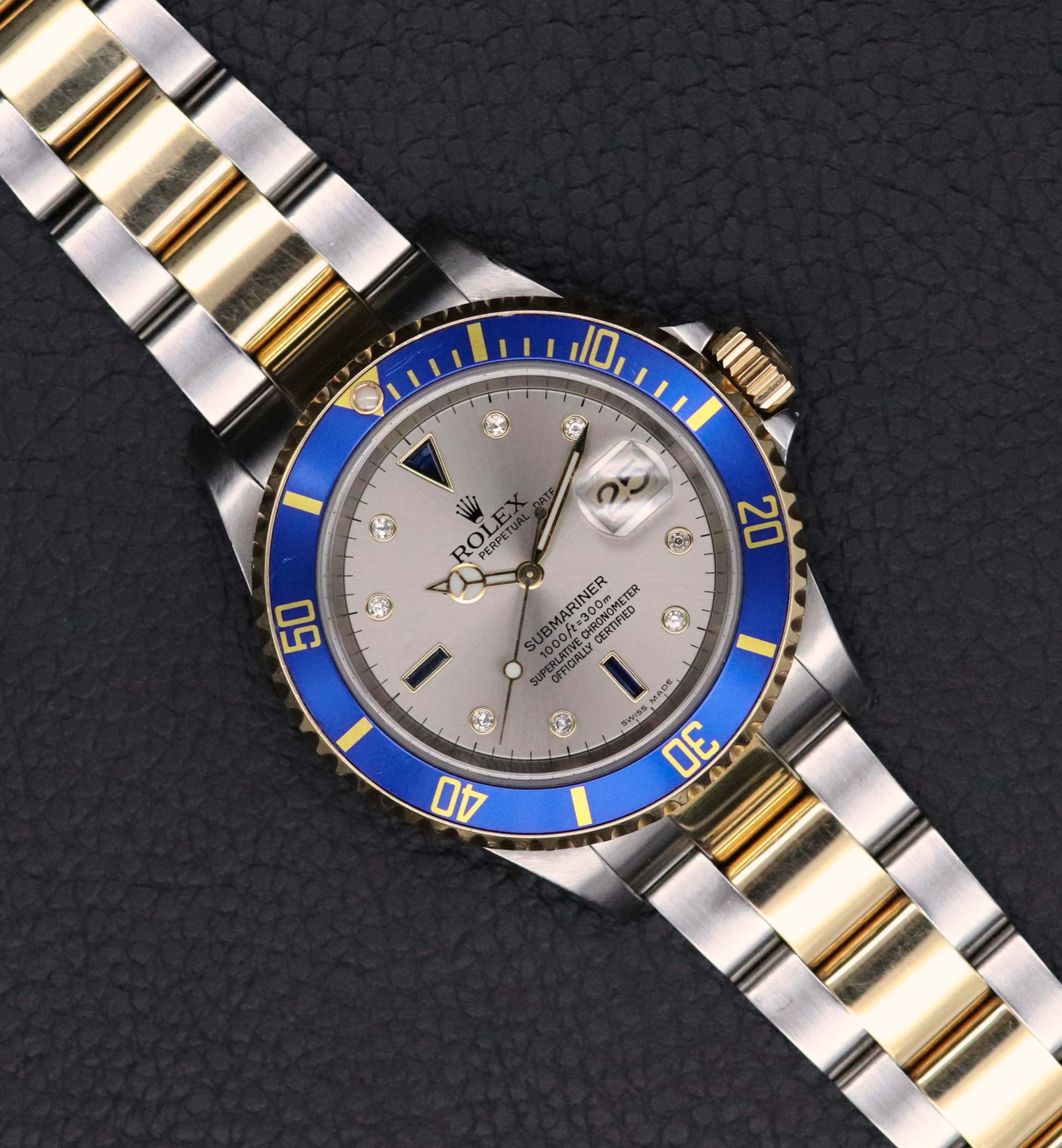 Rolex Submariner 16613 Serti Sultan