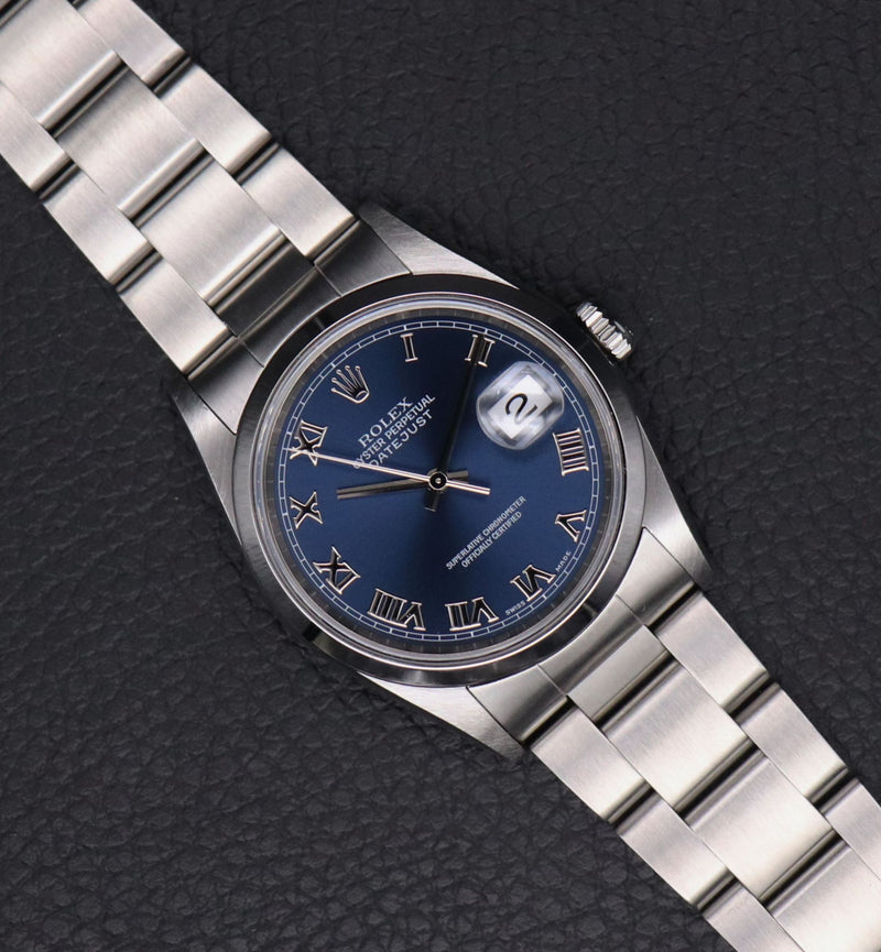 Rolex Datejust 16200 Blue NOS