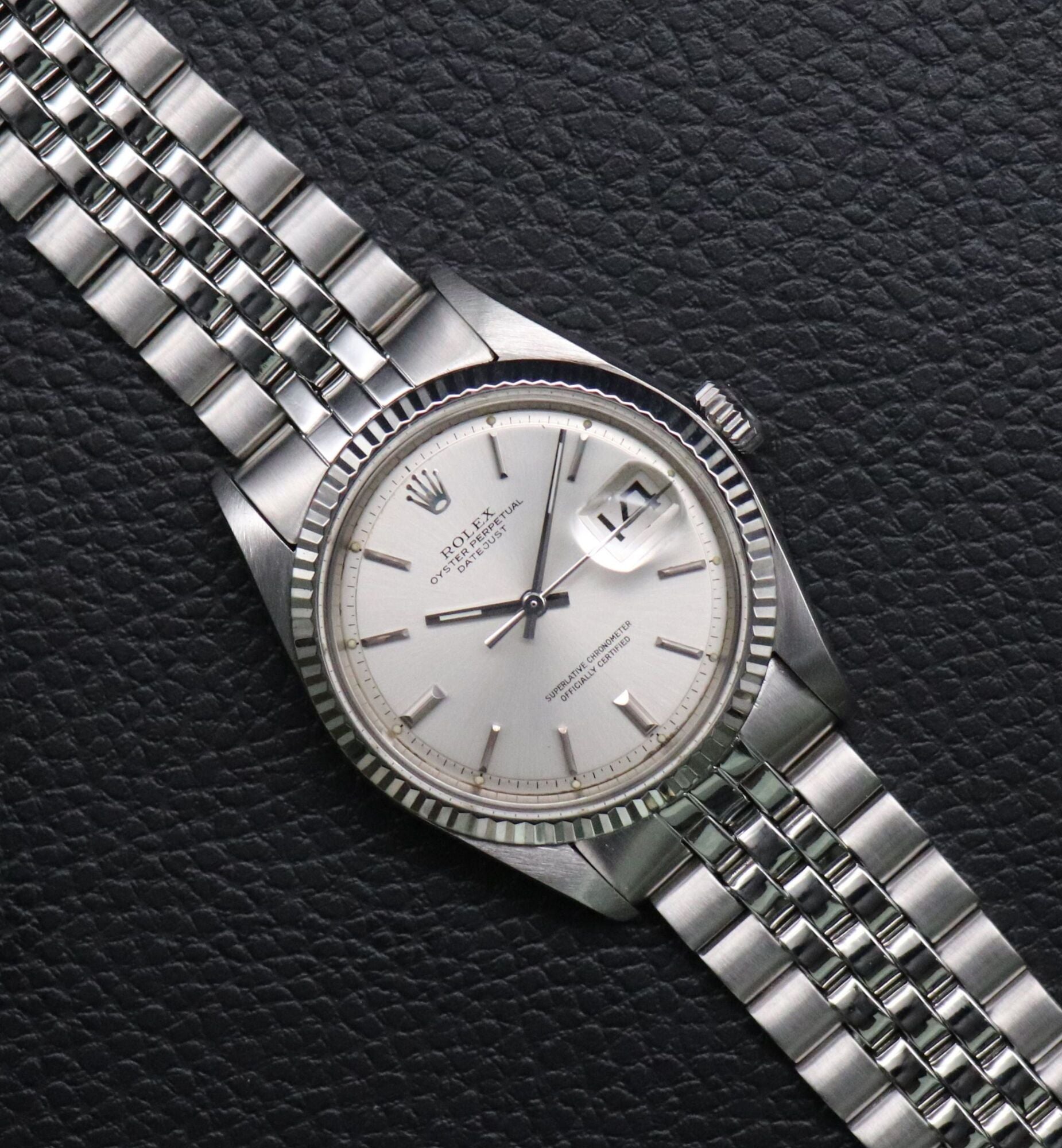 Rolex Datejust 1601 Silver Dial 1969