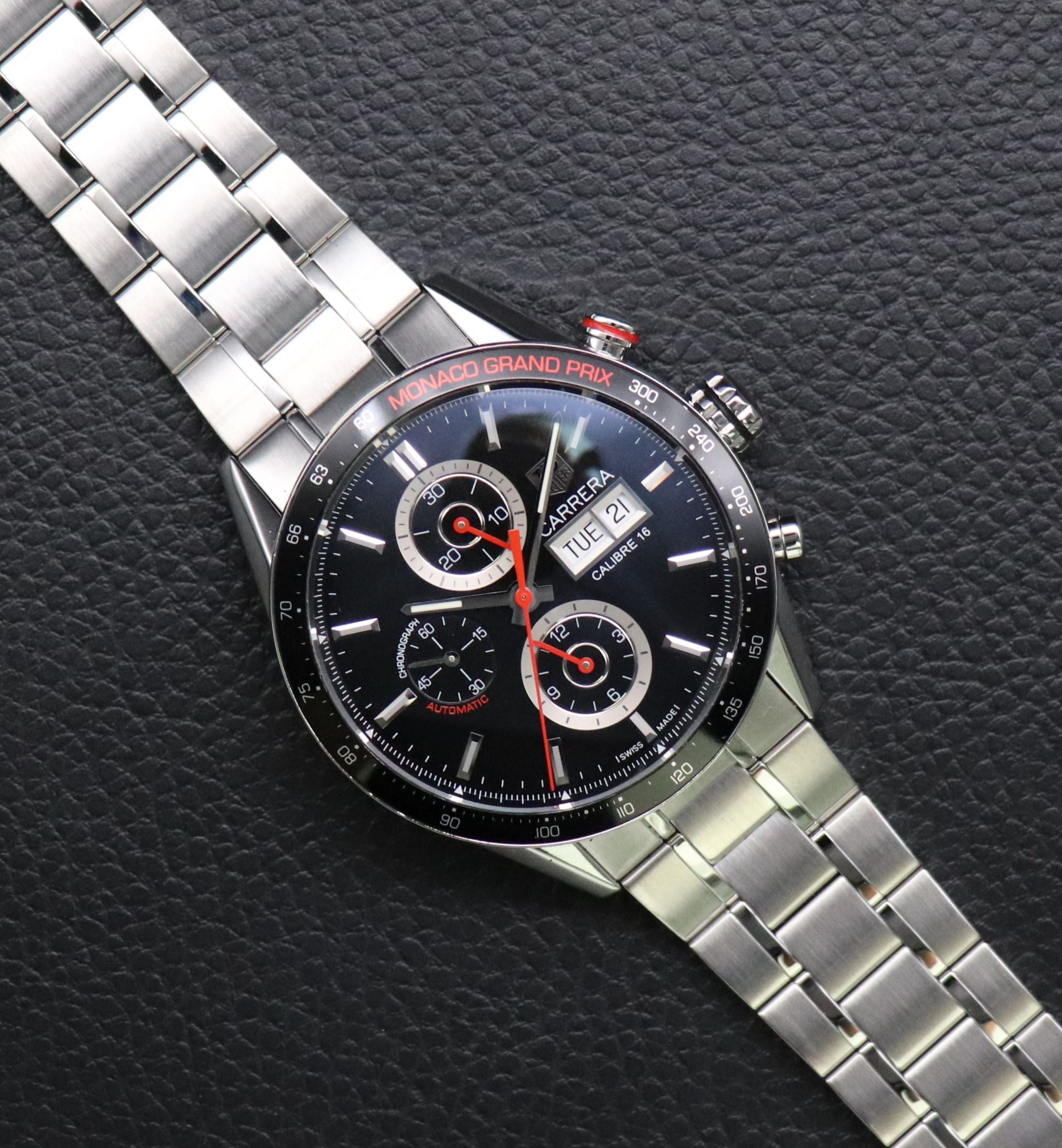 Tag Heuer Carrera Calibre 16 CV2A1F.BA0796 Fullset 2012 Box+Papers