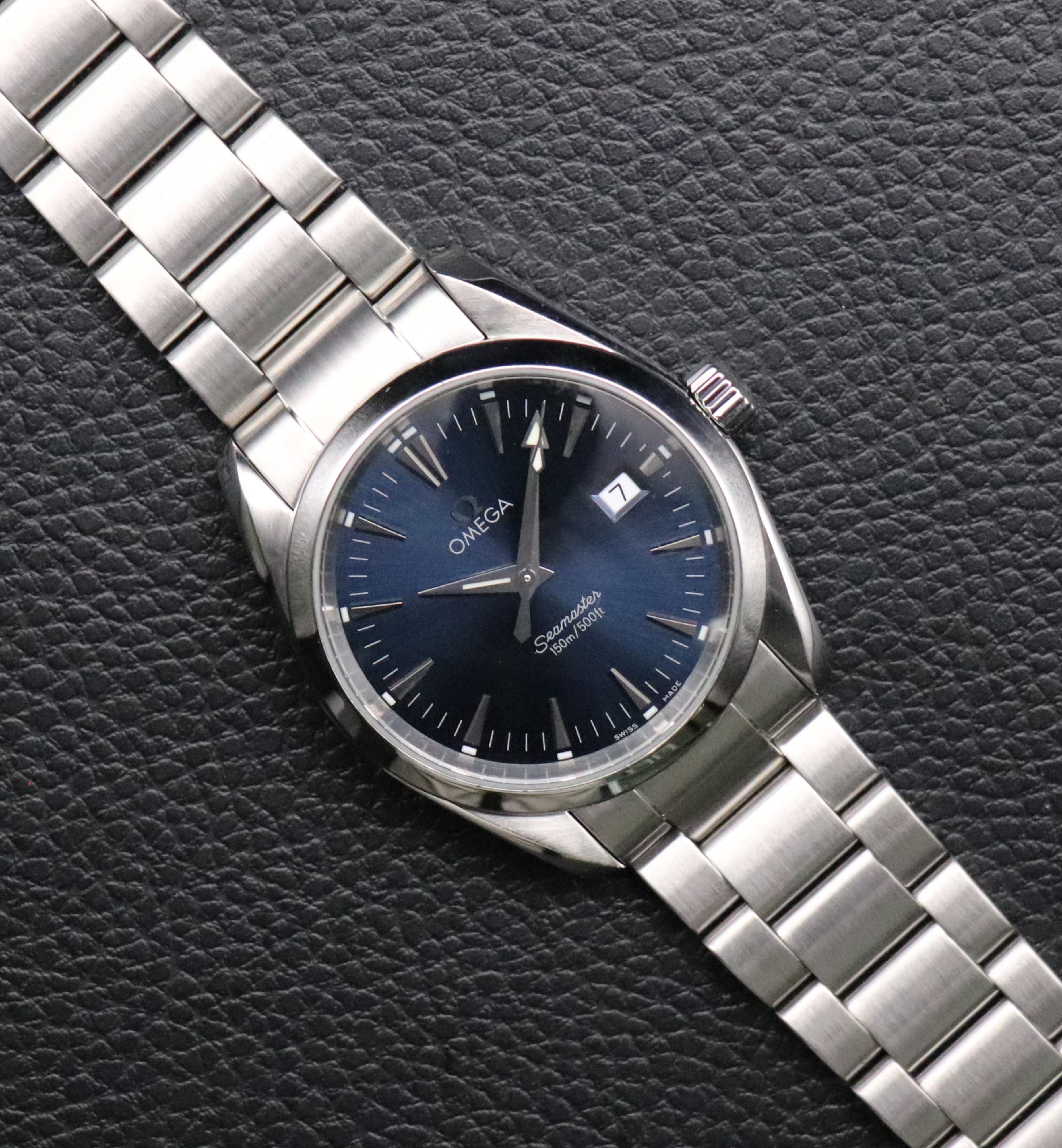 Omega Seamaster Aqua Terra 2518.80 Blue Dial 2010