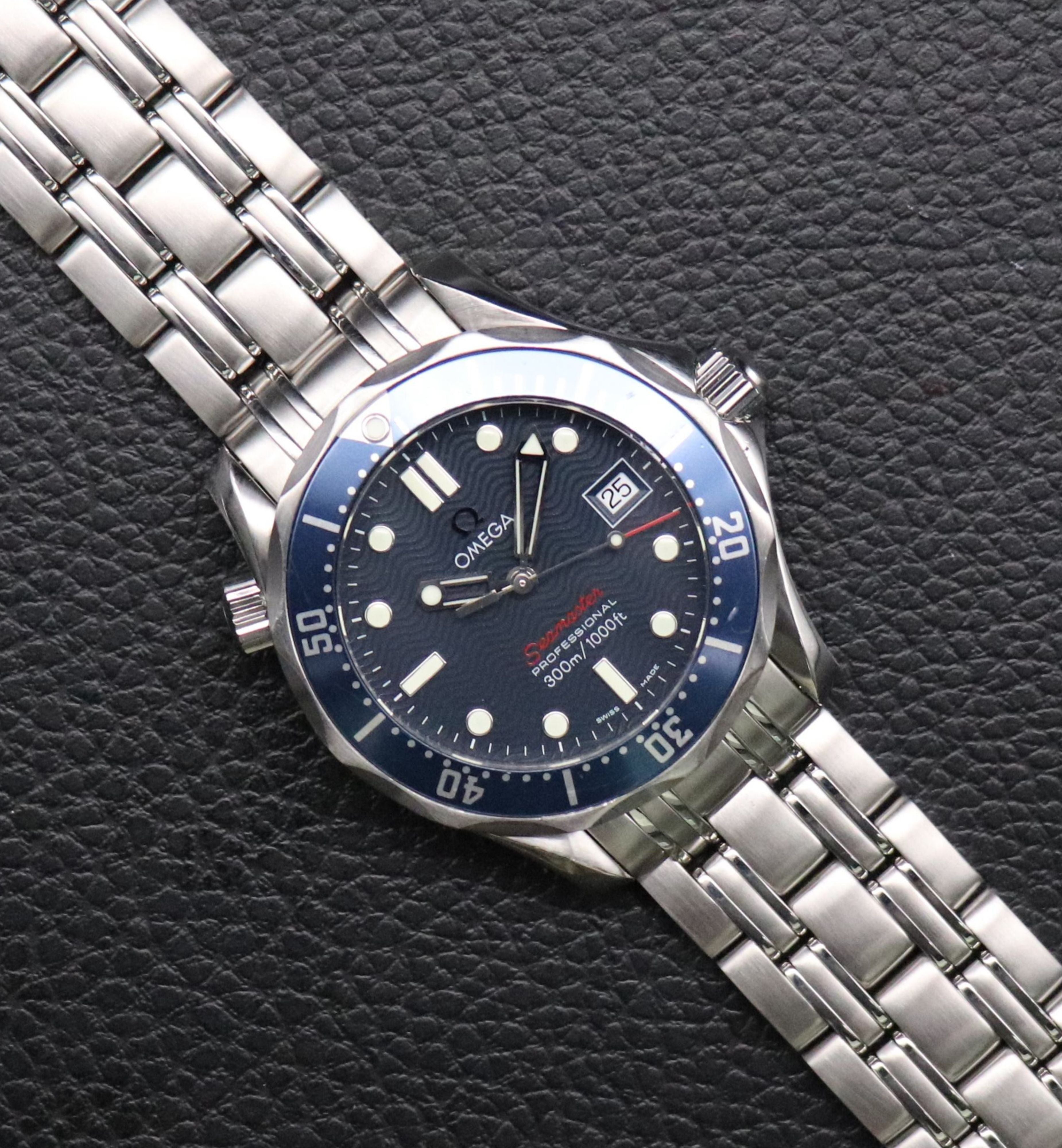 Omega Seamaster Diver 2223.80 Blue Dial 2012