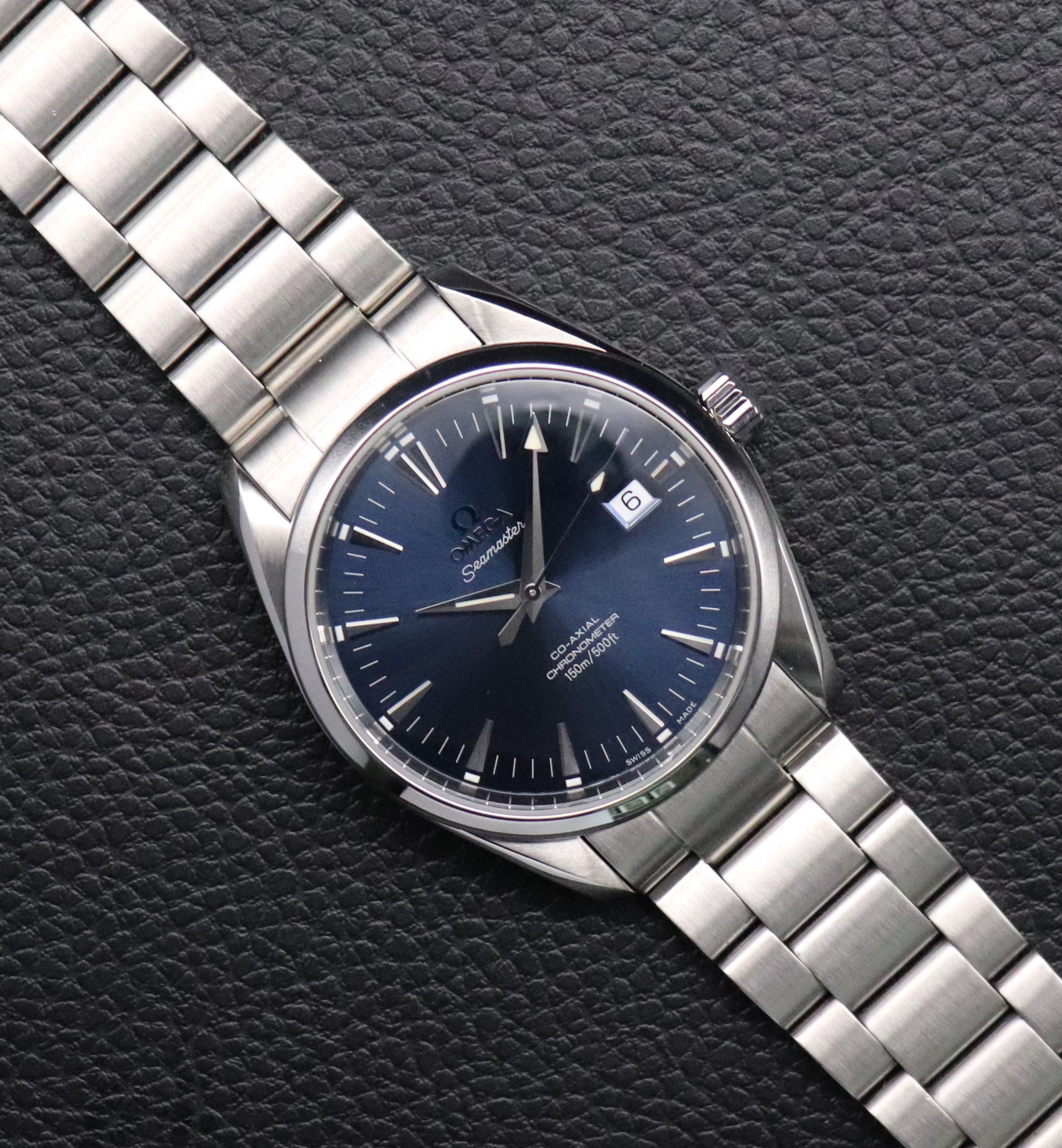Omega Seamaster Aqua Terra 2518.80 Blue Dial 1998