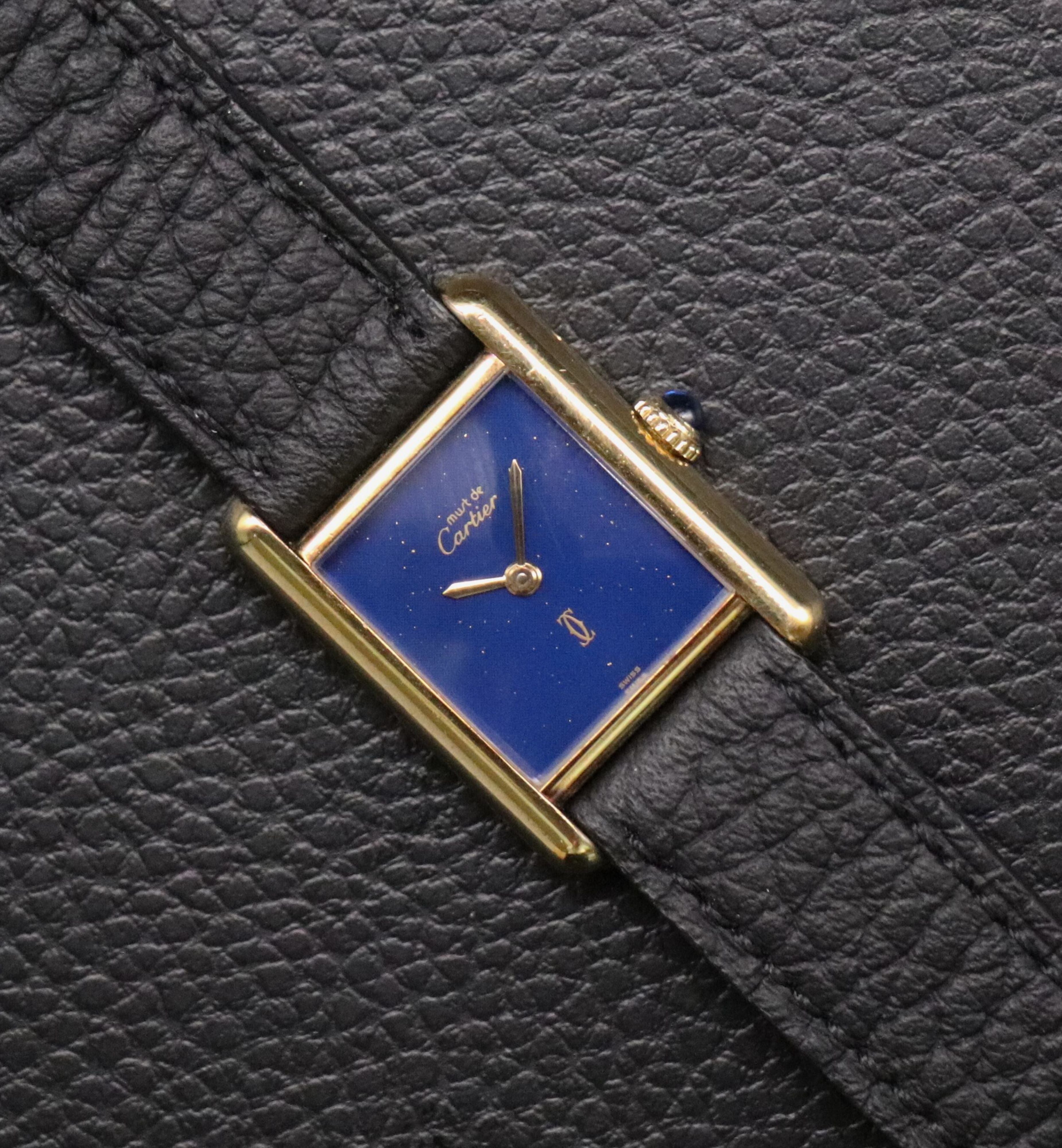 Cartier Tank Must Lapis Lazuli 1983