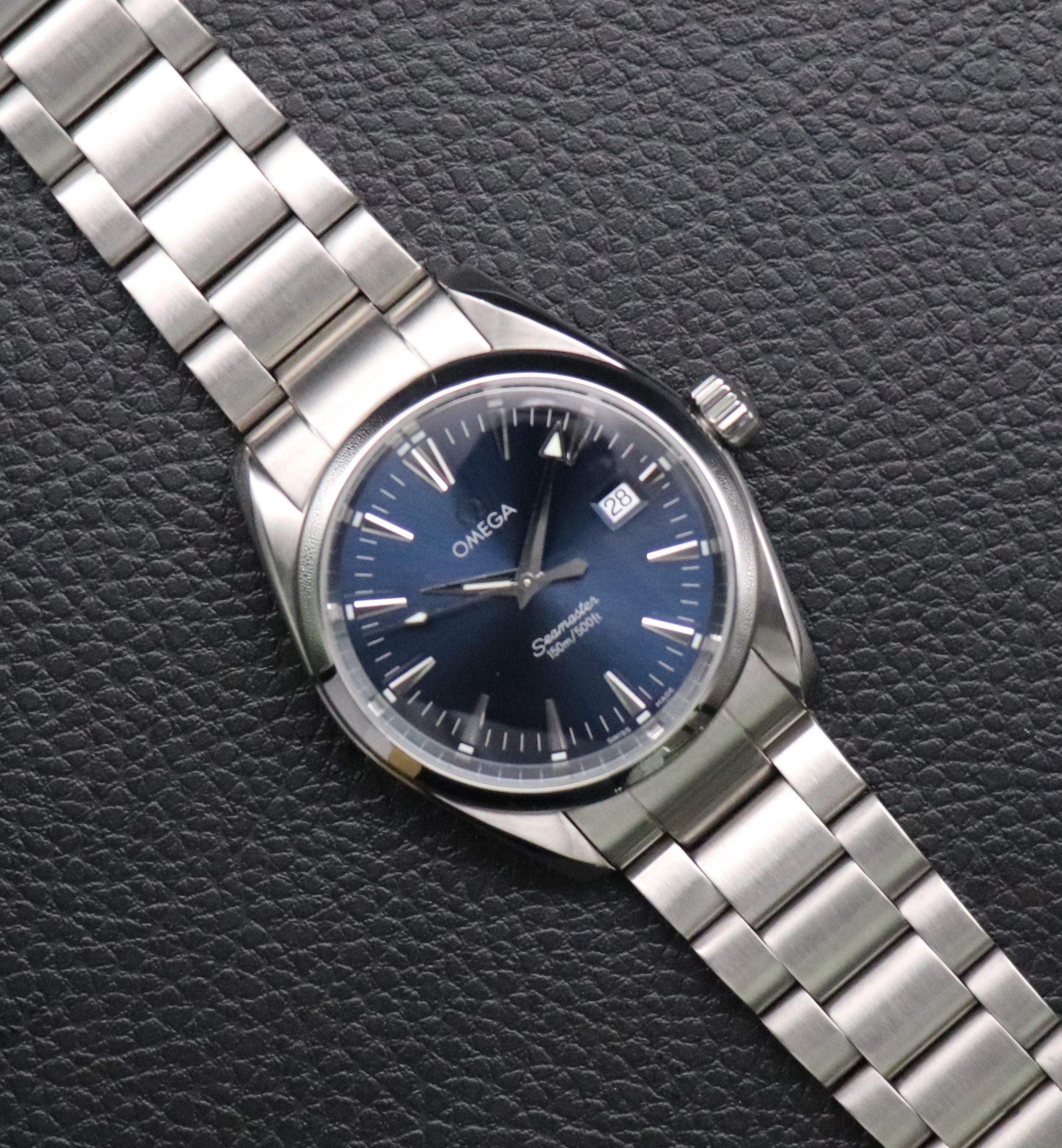Omega Seamaster Aqua Terra 2518.80 Blue Dial 1998