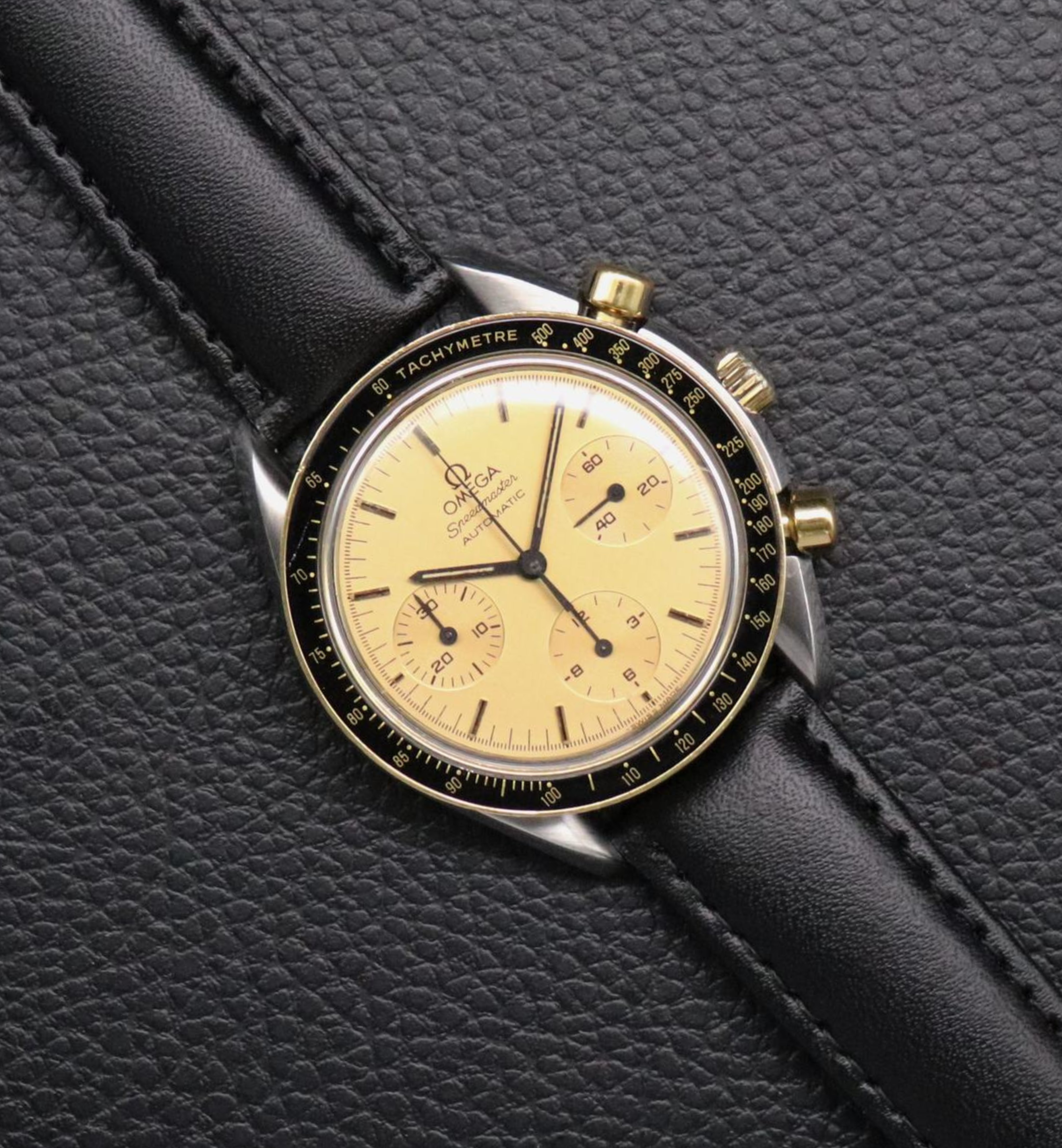 Omega Speedmaster Reduced 3310.10 Gold 1989