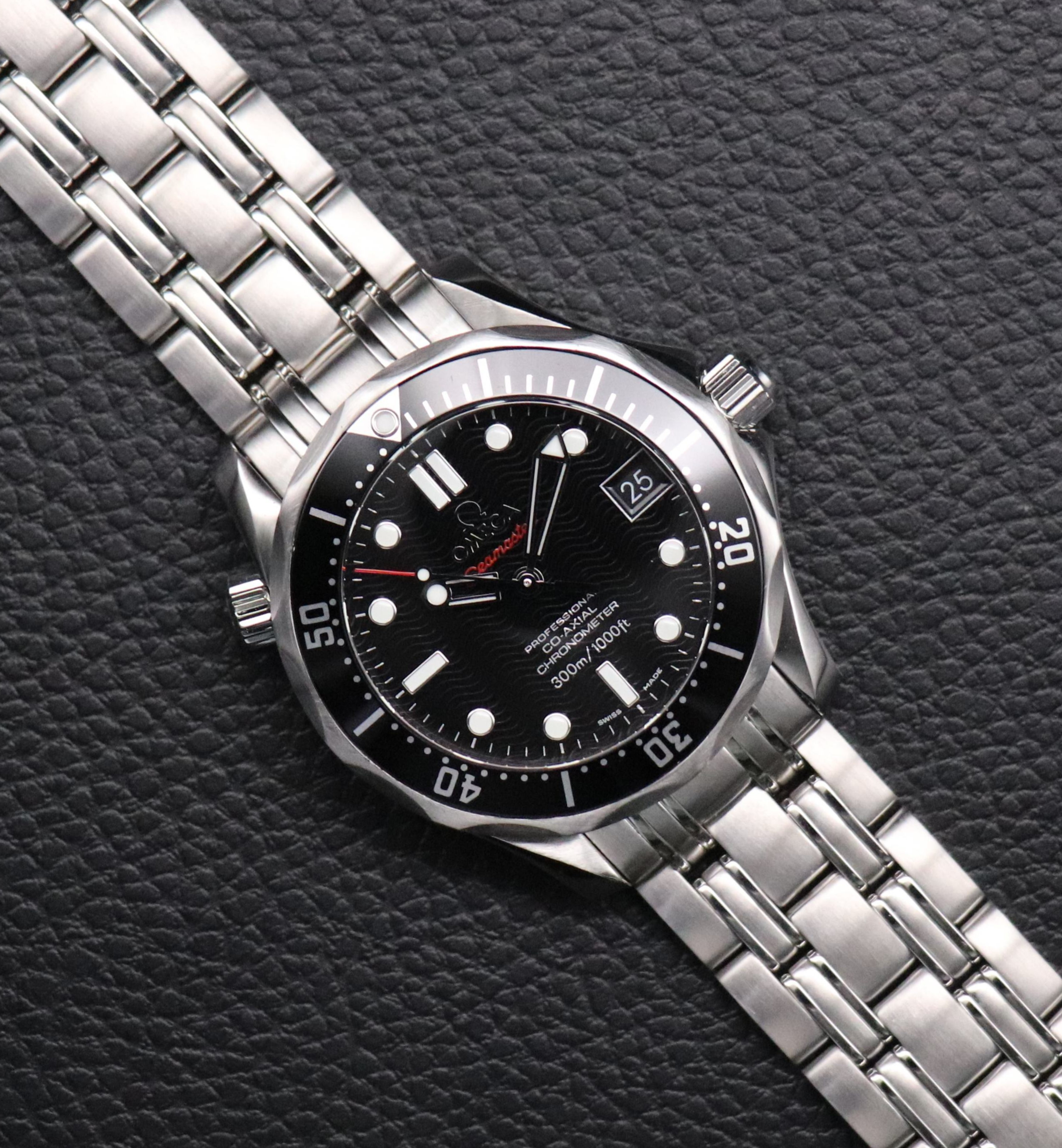 Omega Seamaster Diver 300M 212.30.36.20.01.001 Black Dial 2012