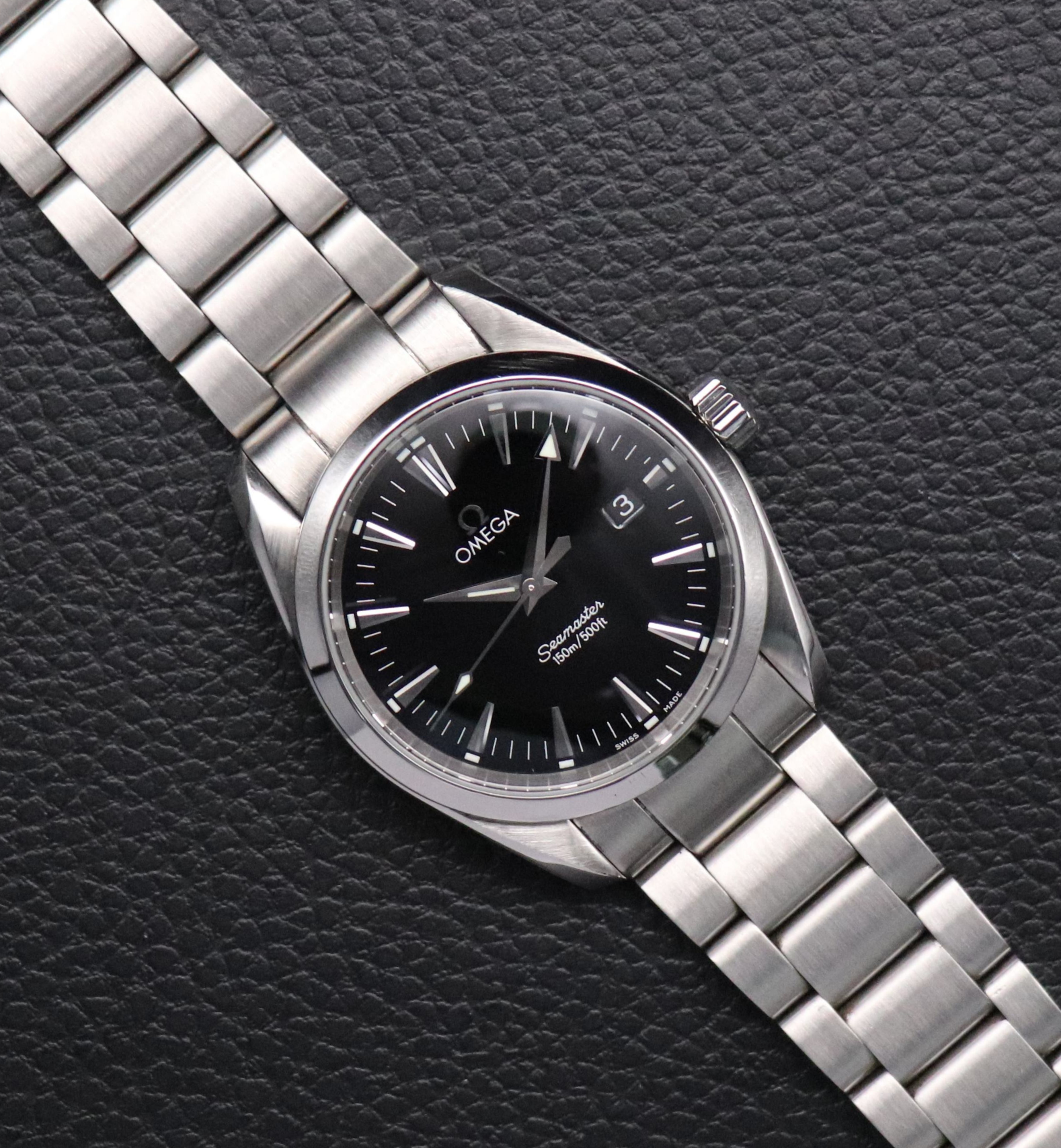Omega Seamaster Aqua Terra 2518.50 Black Dial 1998