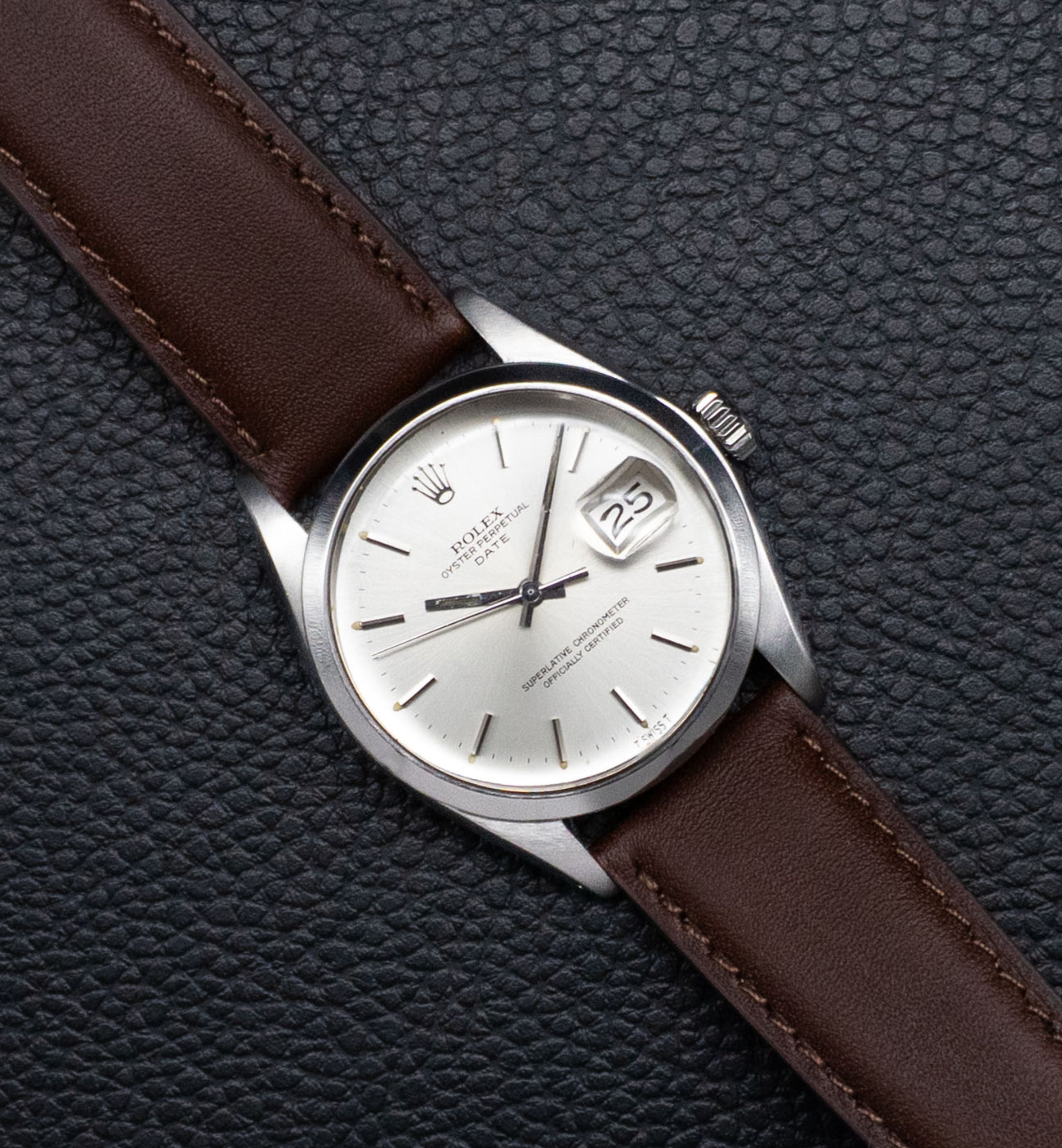 Rolex Date 1500 Silver Dial 1969