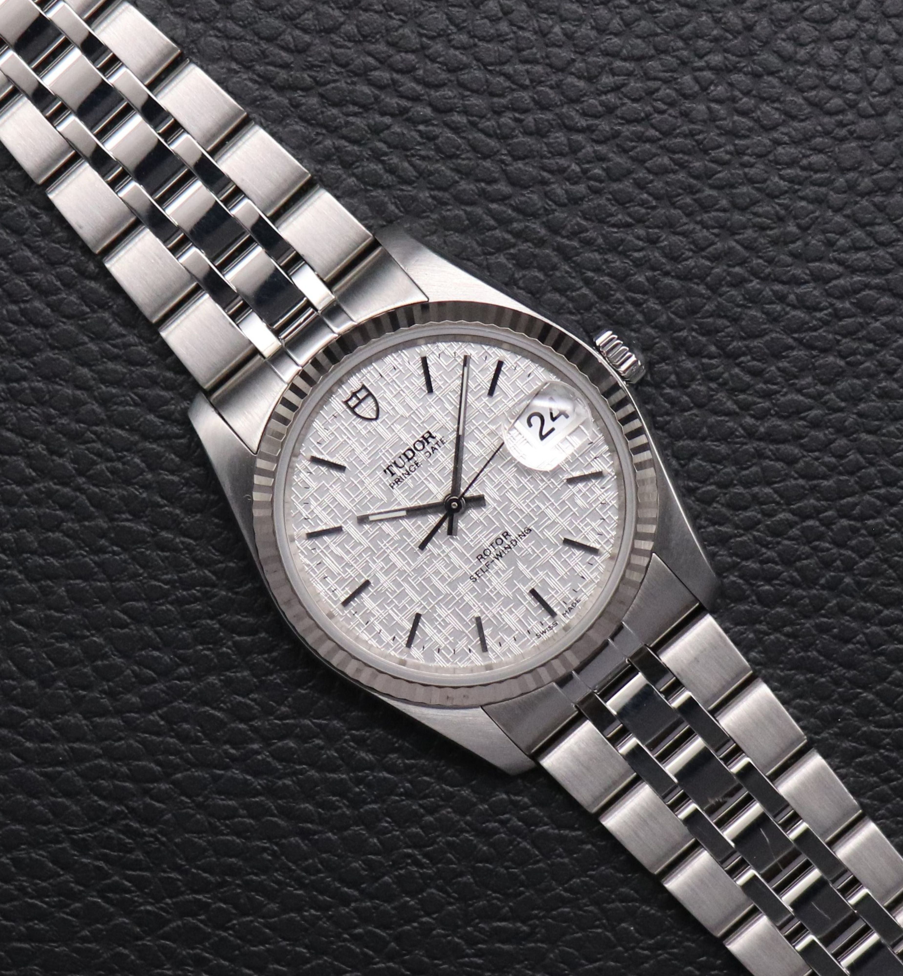 Tudor Prince Date 74034 Linen Dial 2017