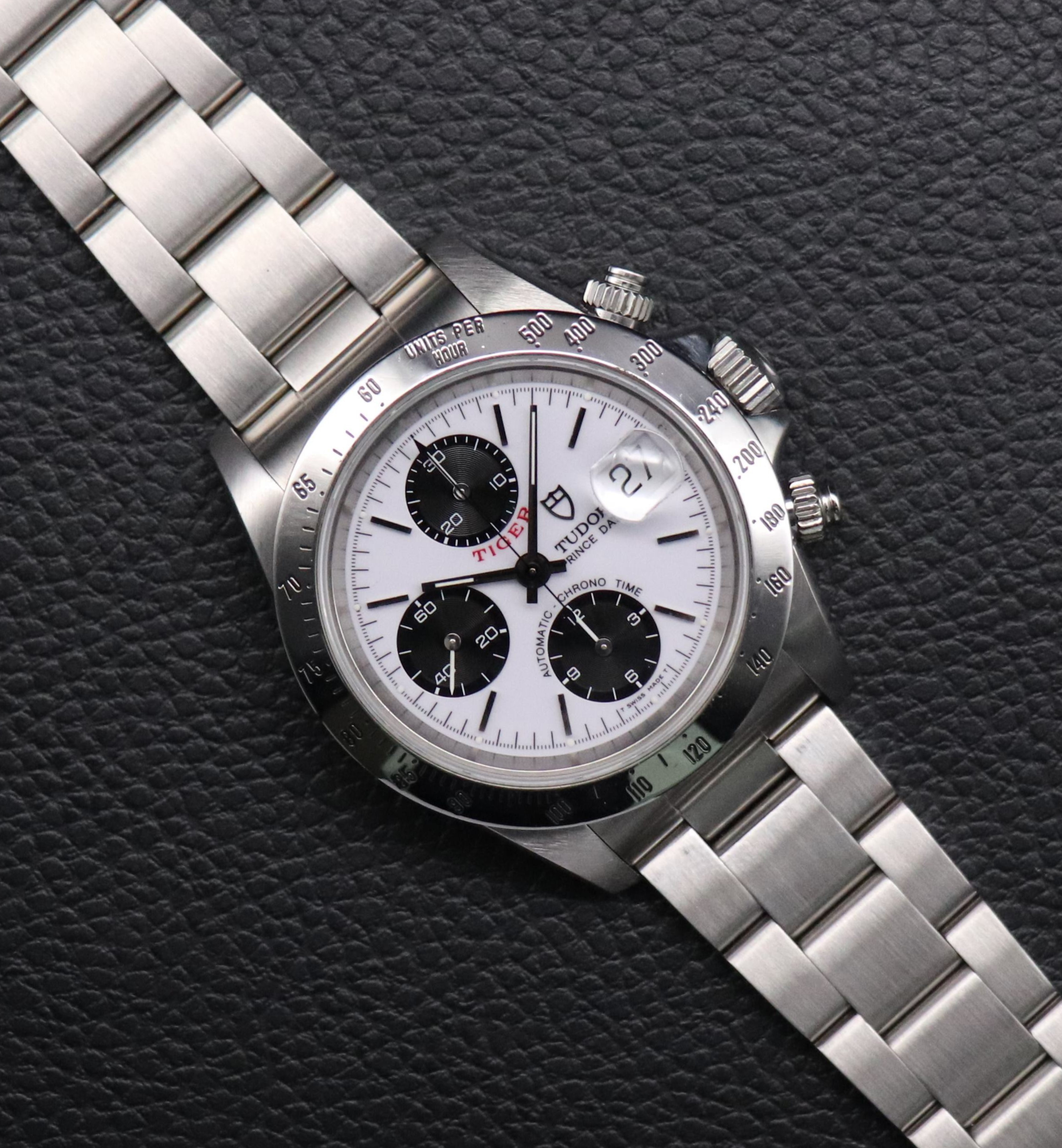 Tudor Oysterdate Small Block 79280 Porcelain Dial 1997