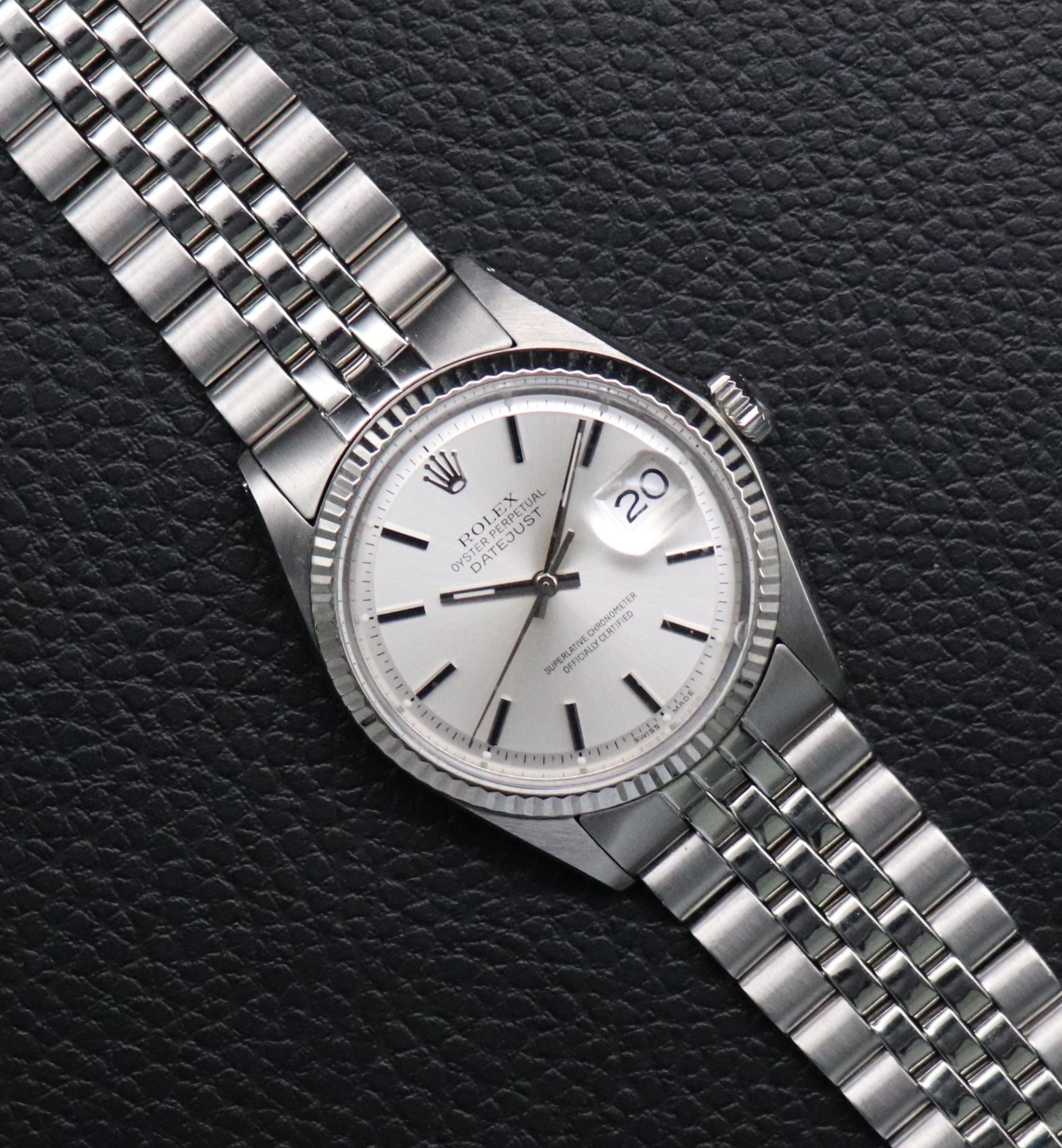 Rolex Datejust 1601 Silver Dial 1973