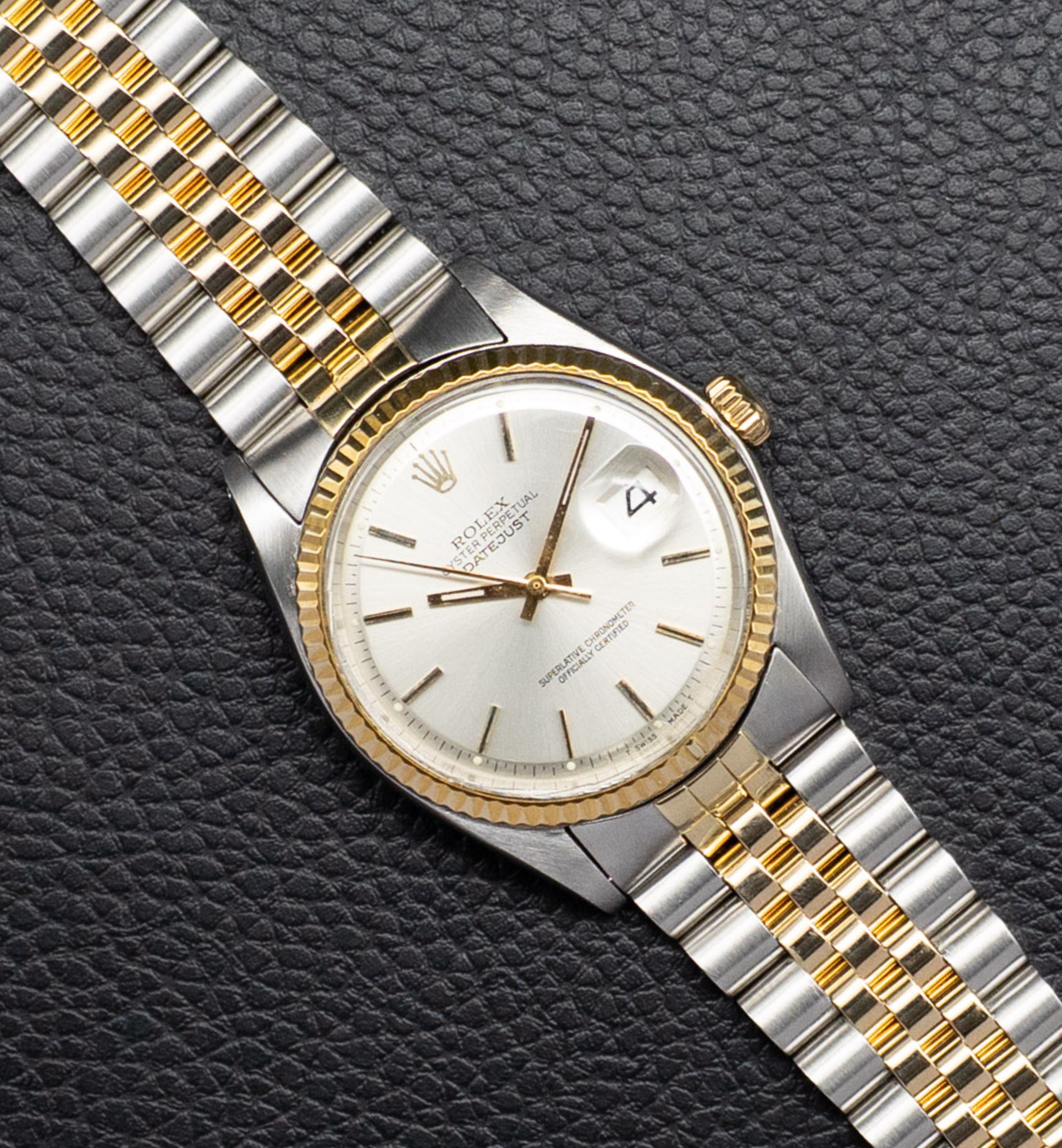 Rolex Datejust 1601 Silver Dial 1972