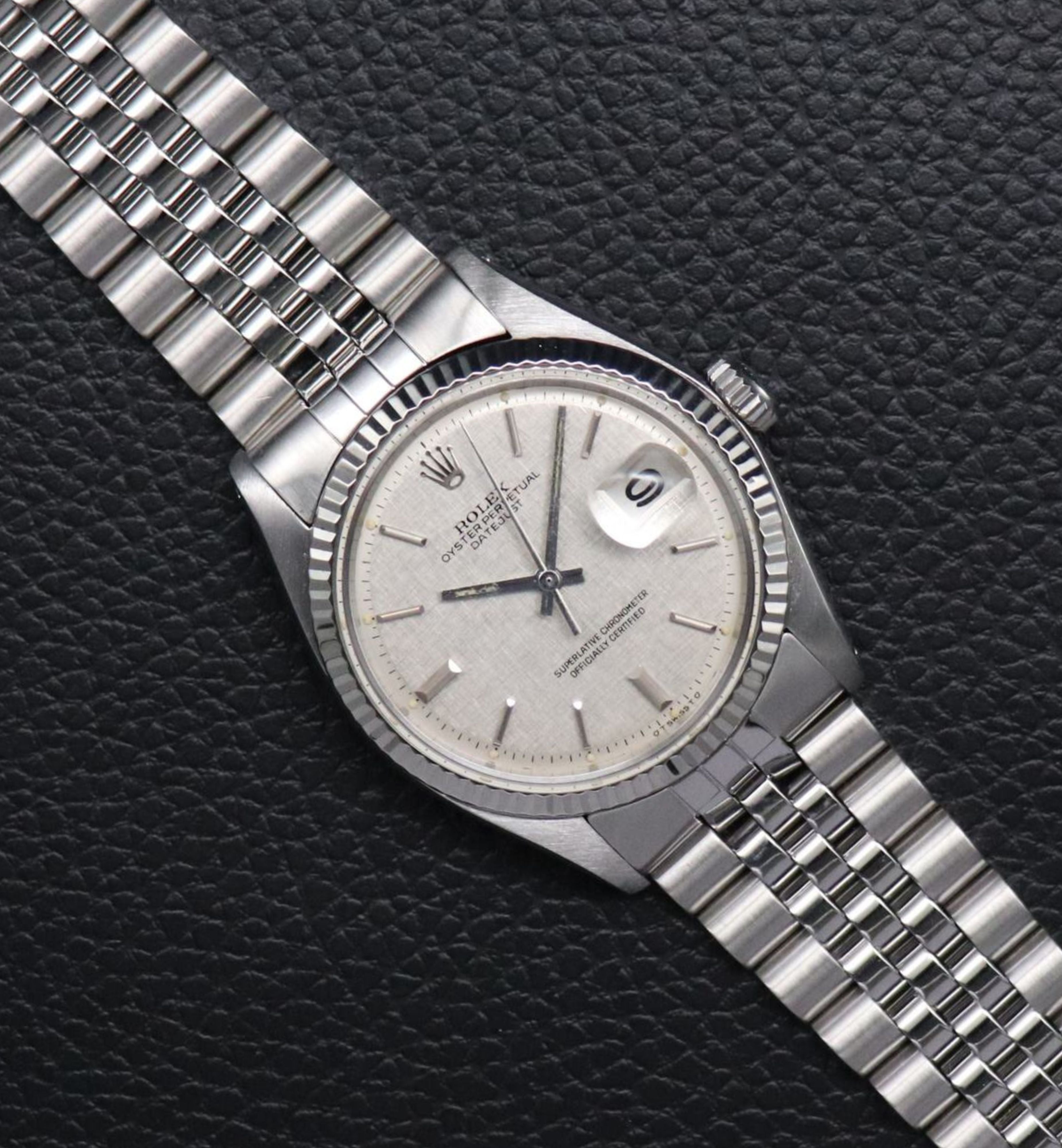 Rolex Datejust 1601 Linen Dial 1972