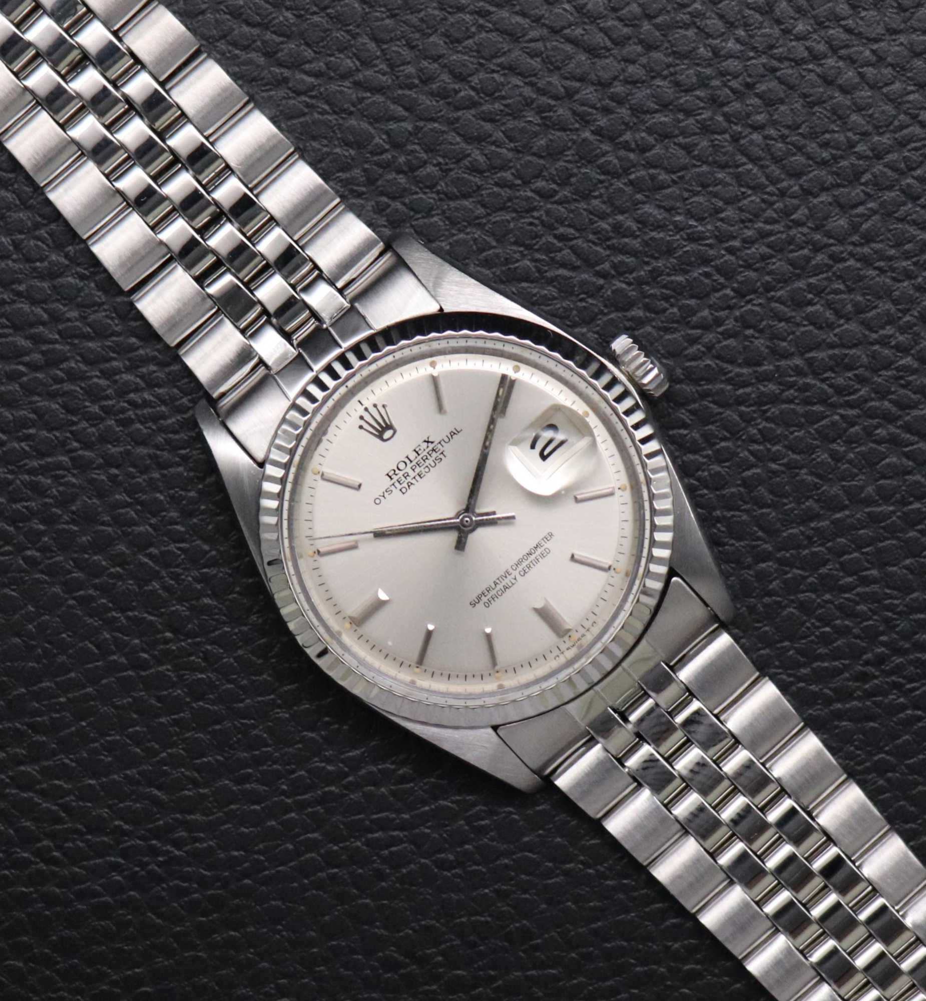 Rolex Datejust 1601 Silver Dial 1964
