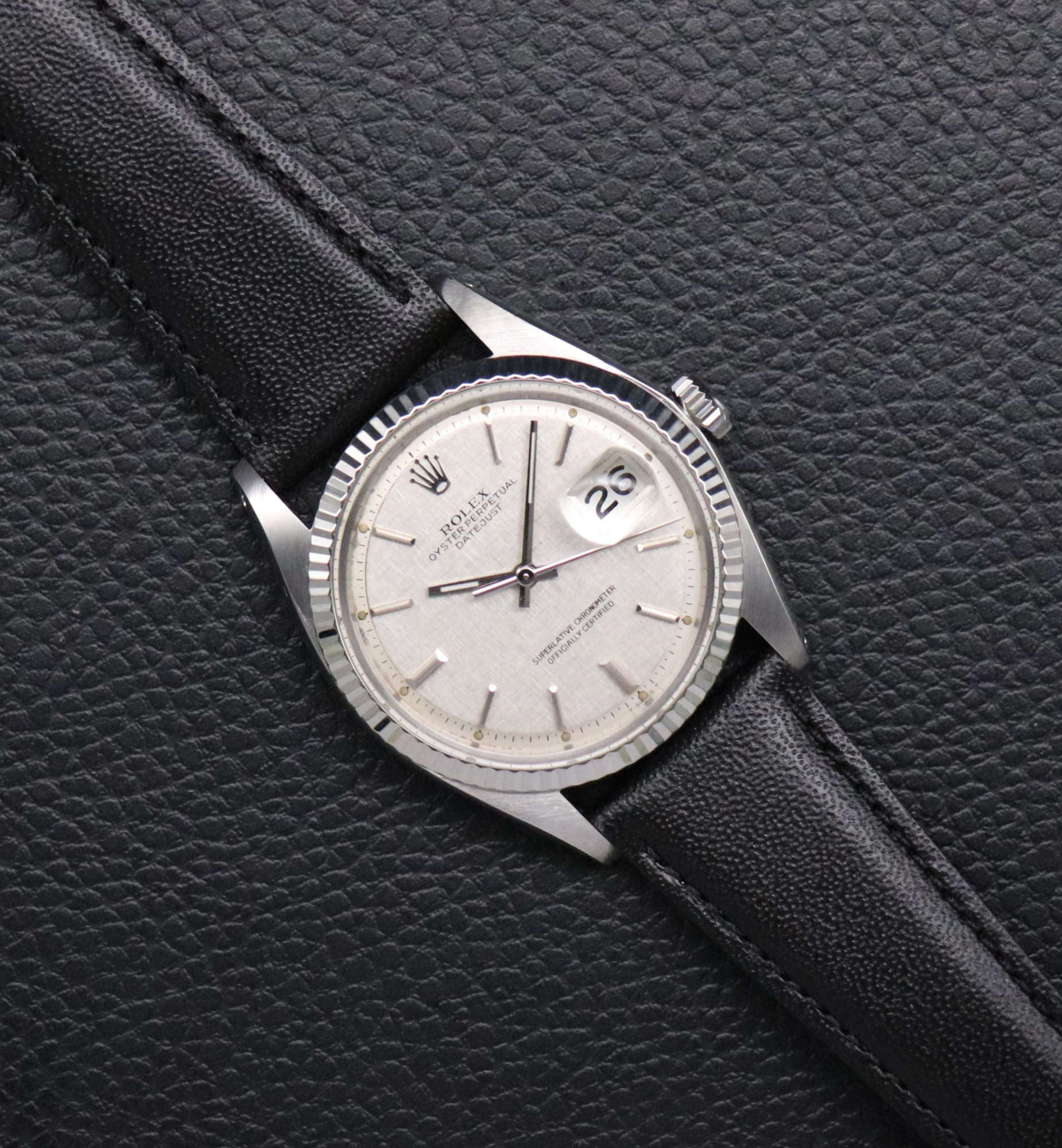 Rolex Datejust 1601 Linen Dial 1972