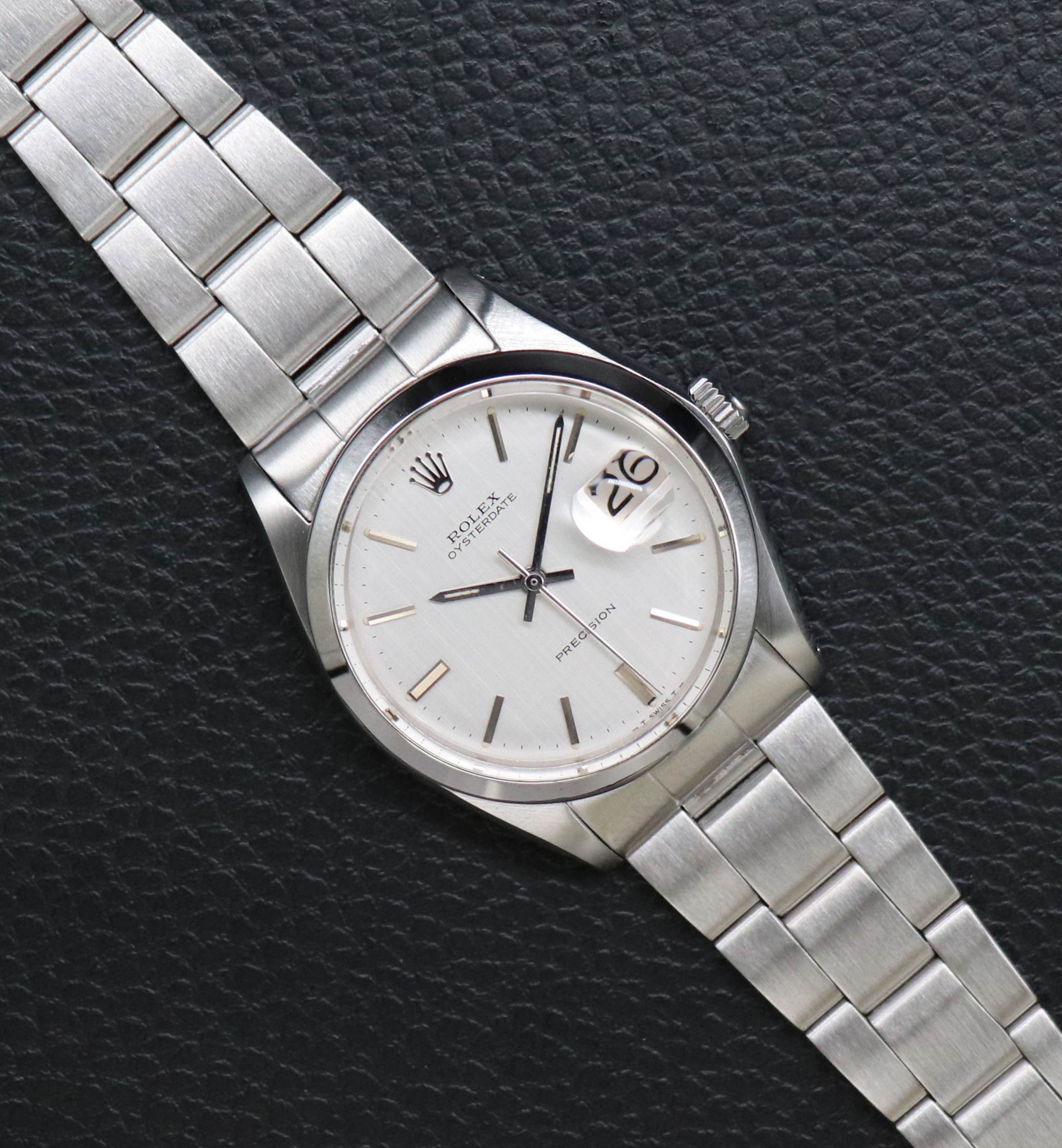 Rolex Oysterdate 6694 Linen Dial 1970