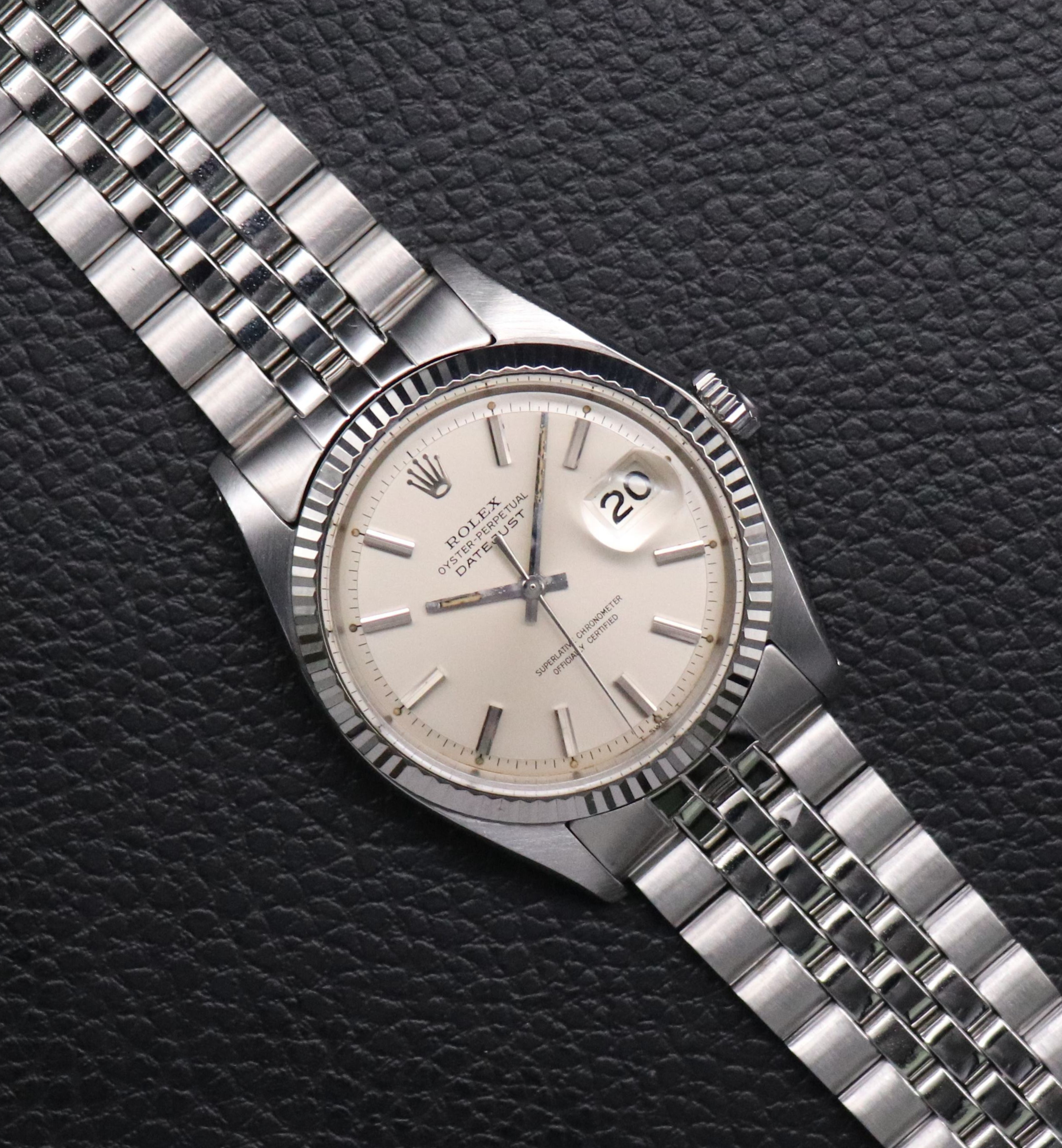 Rolex Datejust 1601 Silver Dial 1968