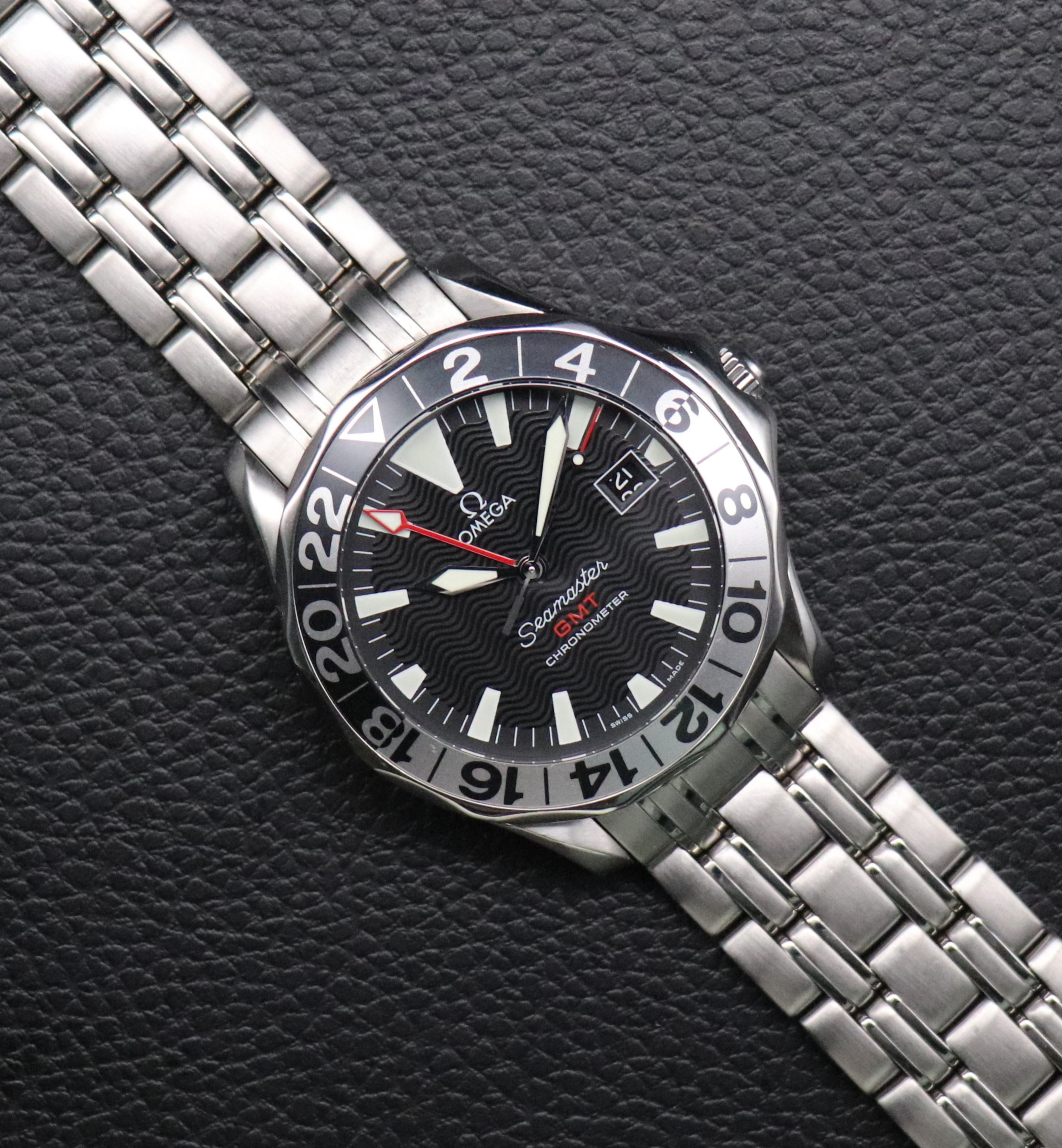 Omega Seamaster GMT 2534.50 Black Dial 1999