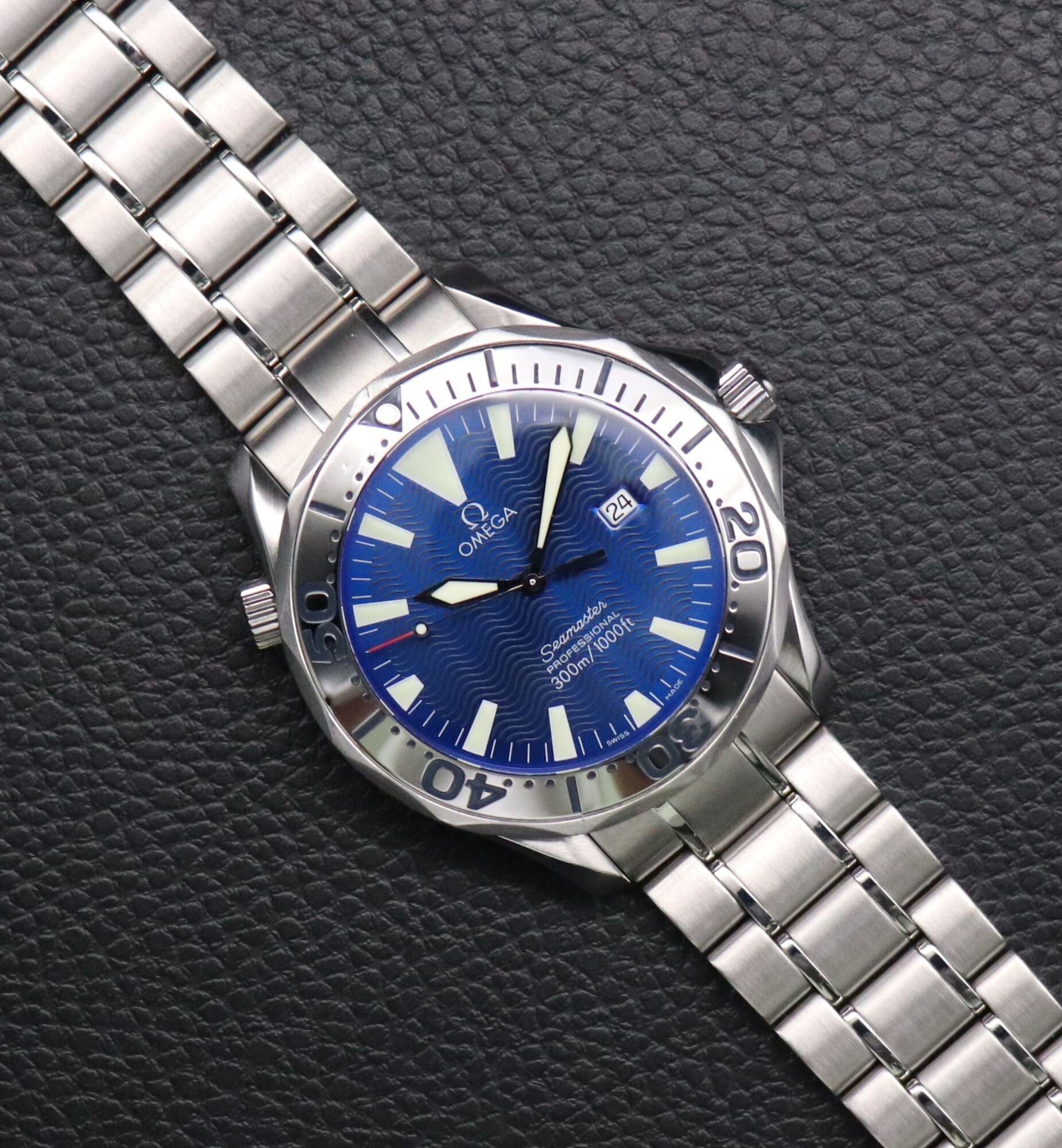 Omega Seamaster Diver 2265.80 Blue Dial 1998