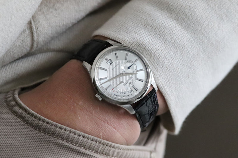 Zenith Captain Power Reserve 03.2120.685 Glass Botton 2013 Papers Vintage Chronos Germany