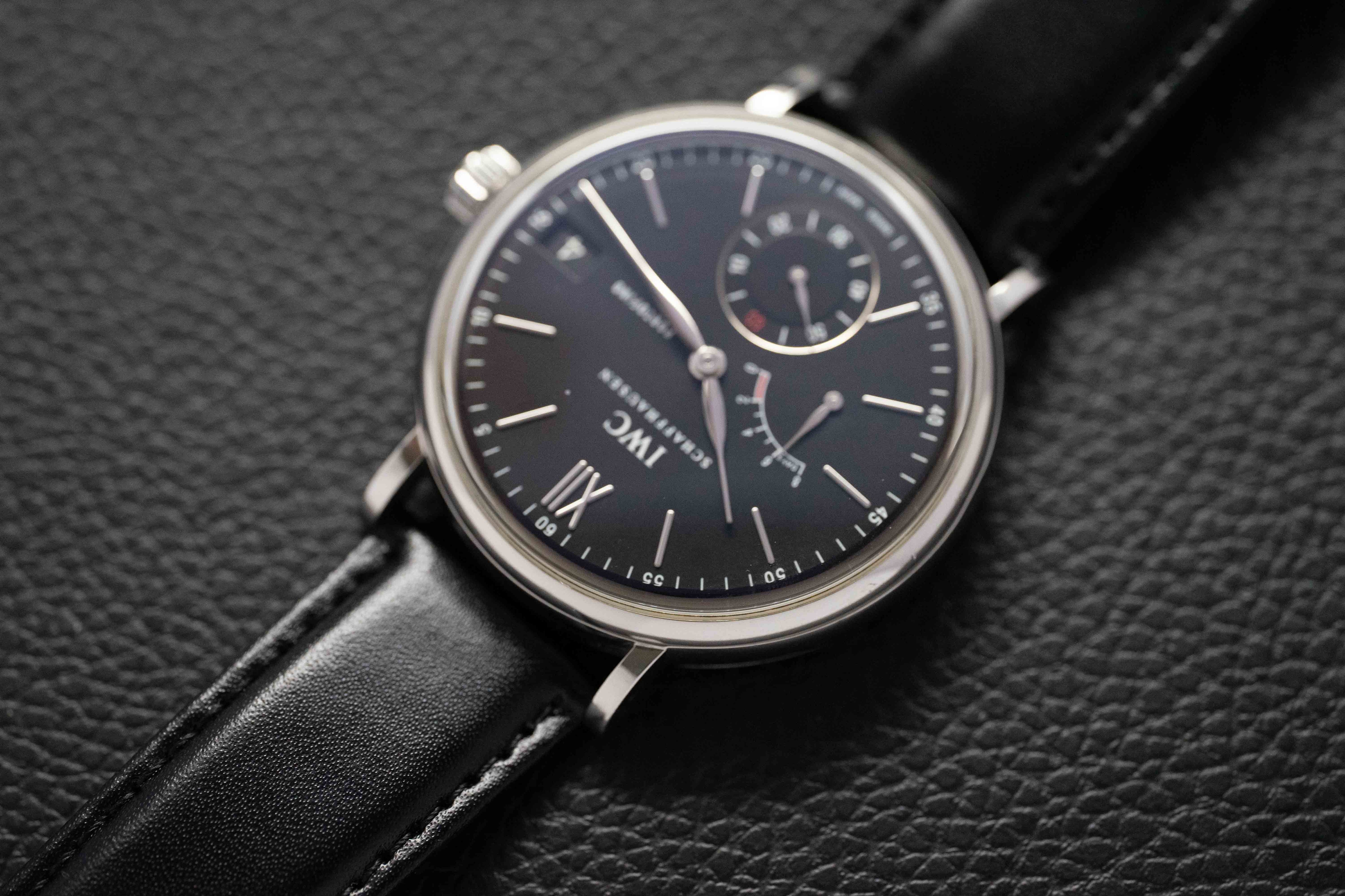 IWC Portofino IW510102 Black 8 Days 2016 Papers