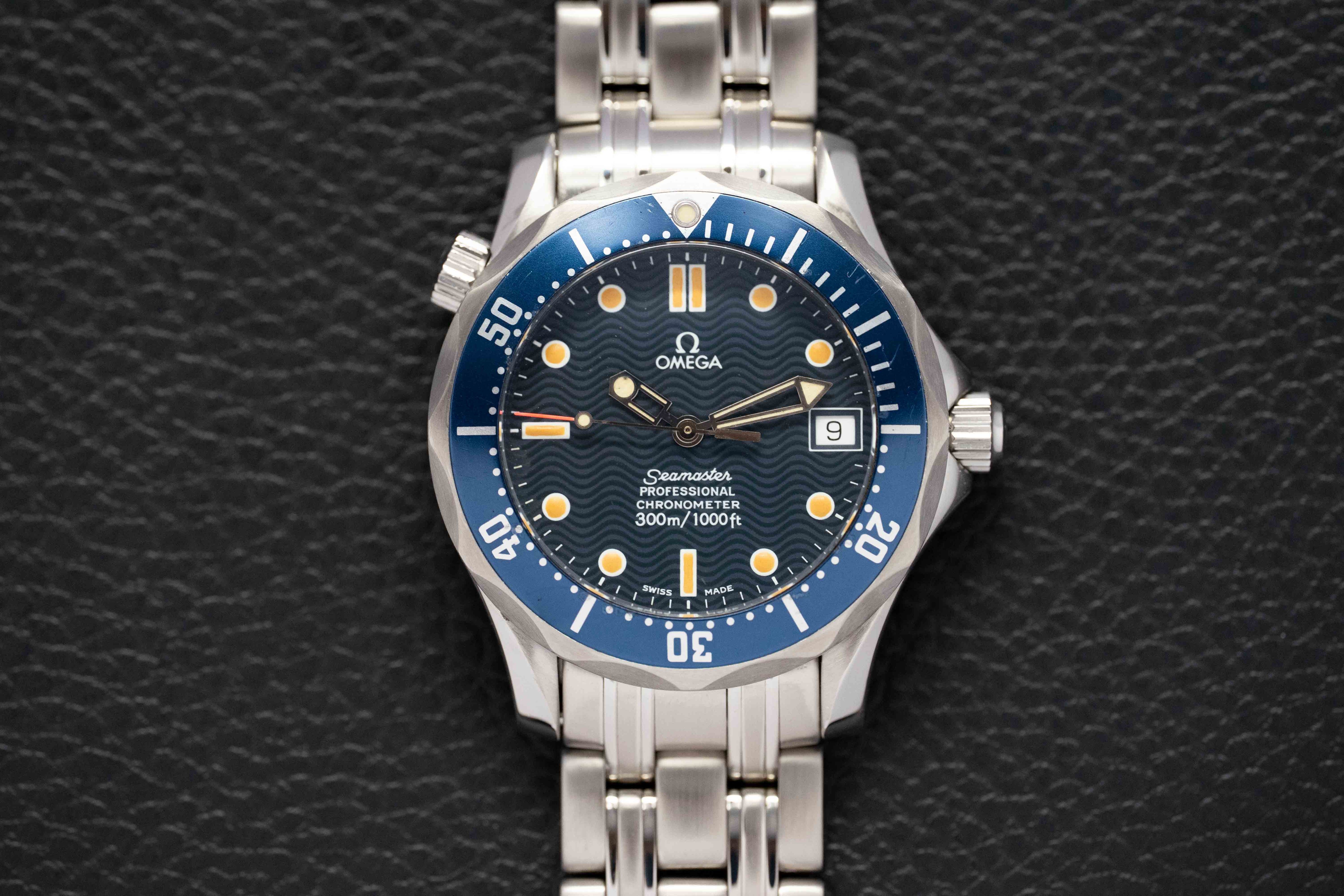 Omega Seamaster 300 2551.80 Blue Dial 1986