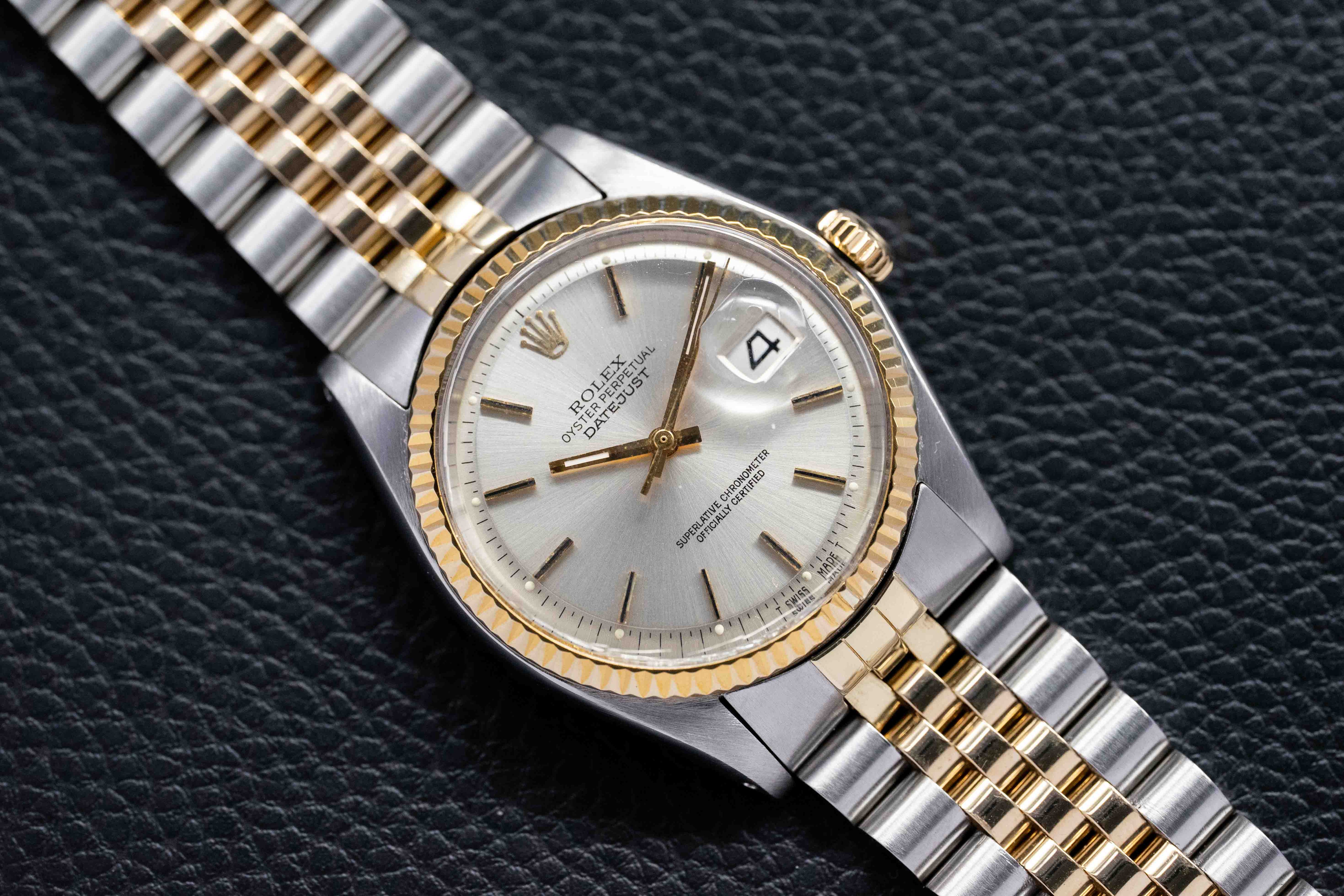Rolex Datejust 1601 Silver Dial 1972