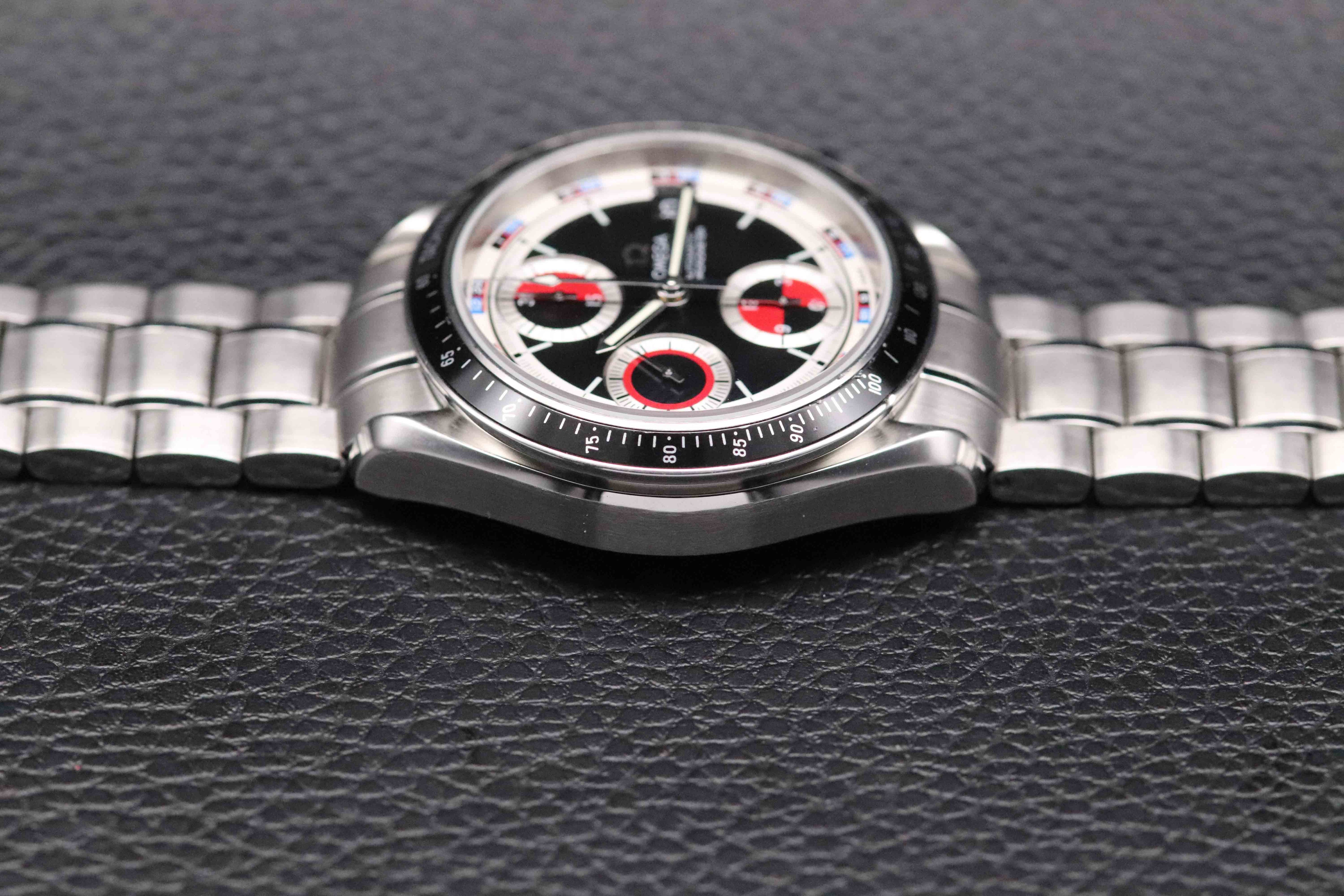 Omega Speedmaster Date 3210.52 Casino Dial Fullset 2007 Box+Papers