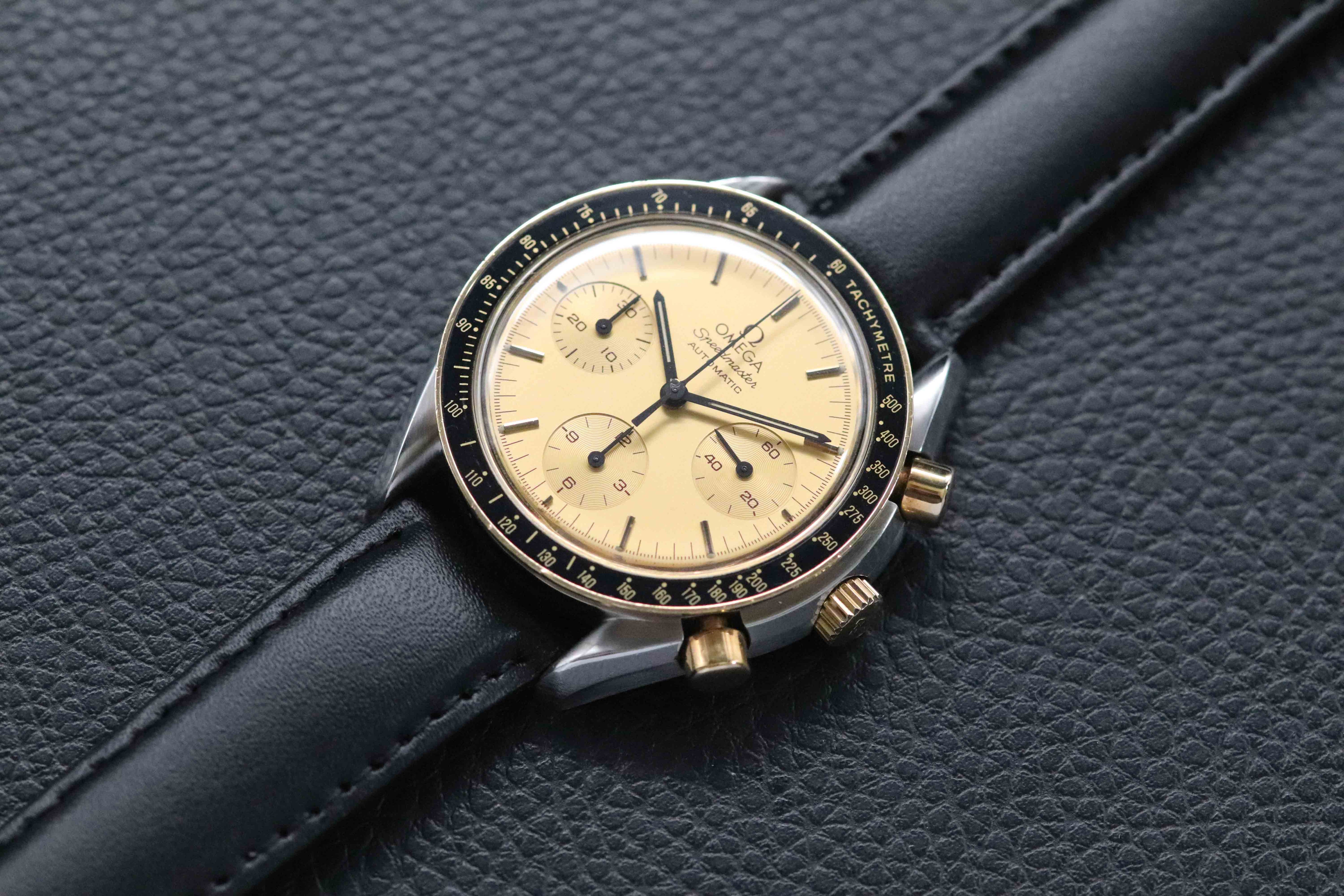 Omega Speedmaster Reduced 3310.10 Gold 1989