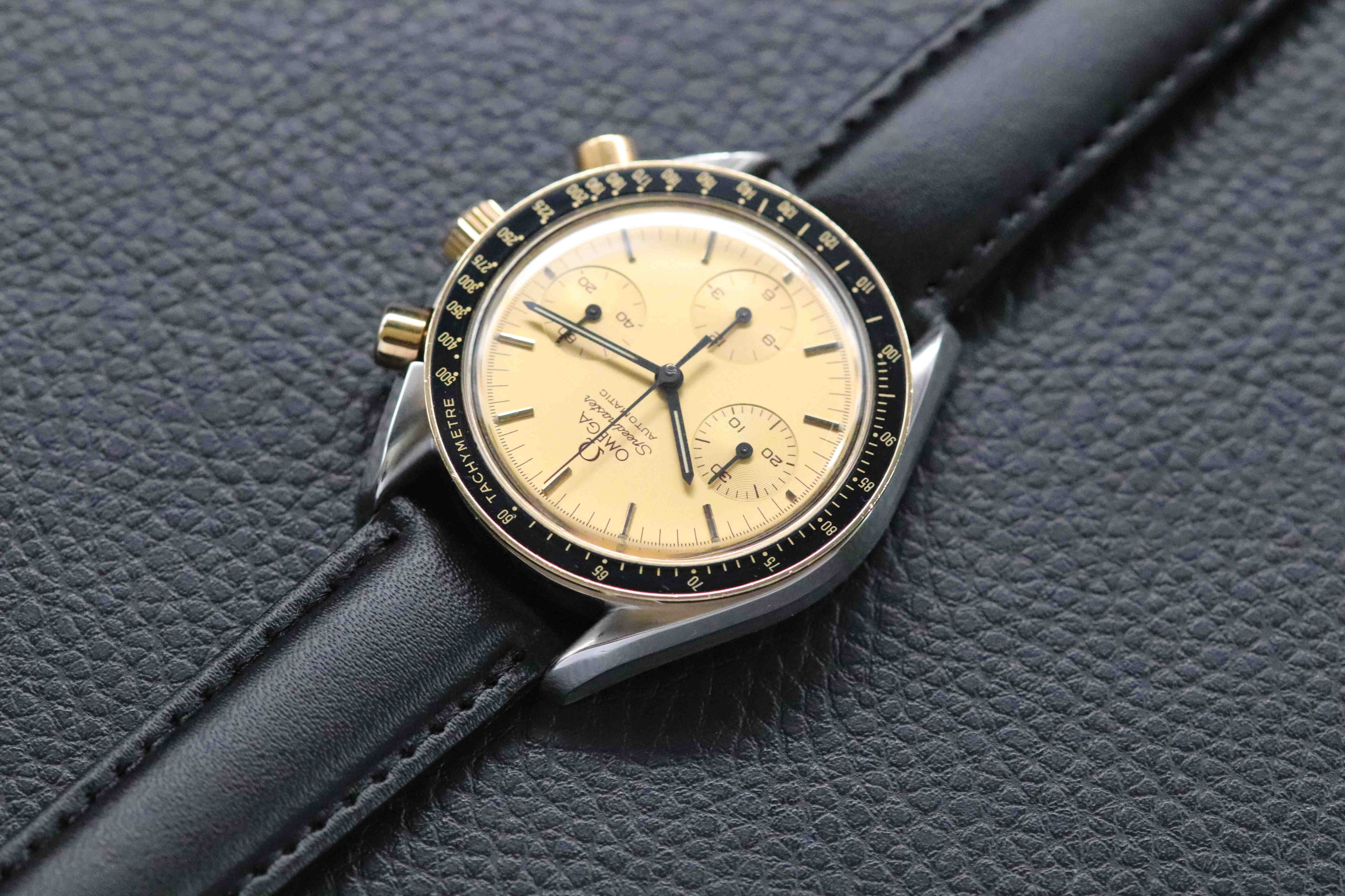 Omega Speedmaster Reduced 3310.10 Gold 1989