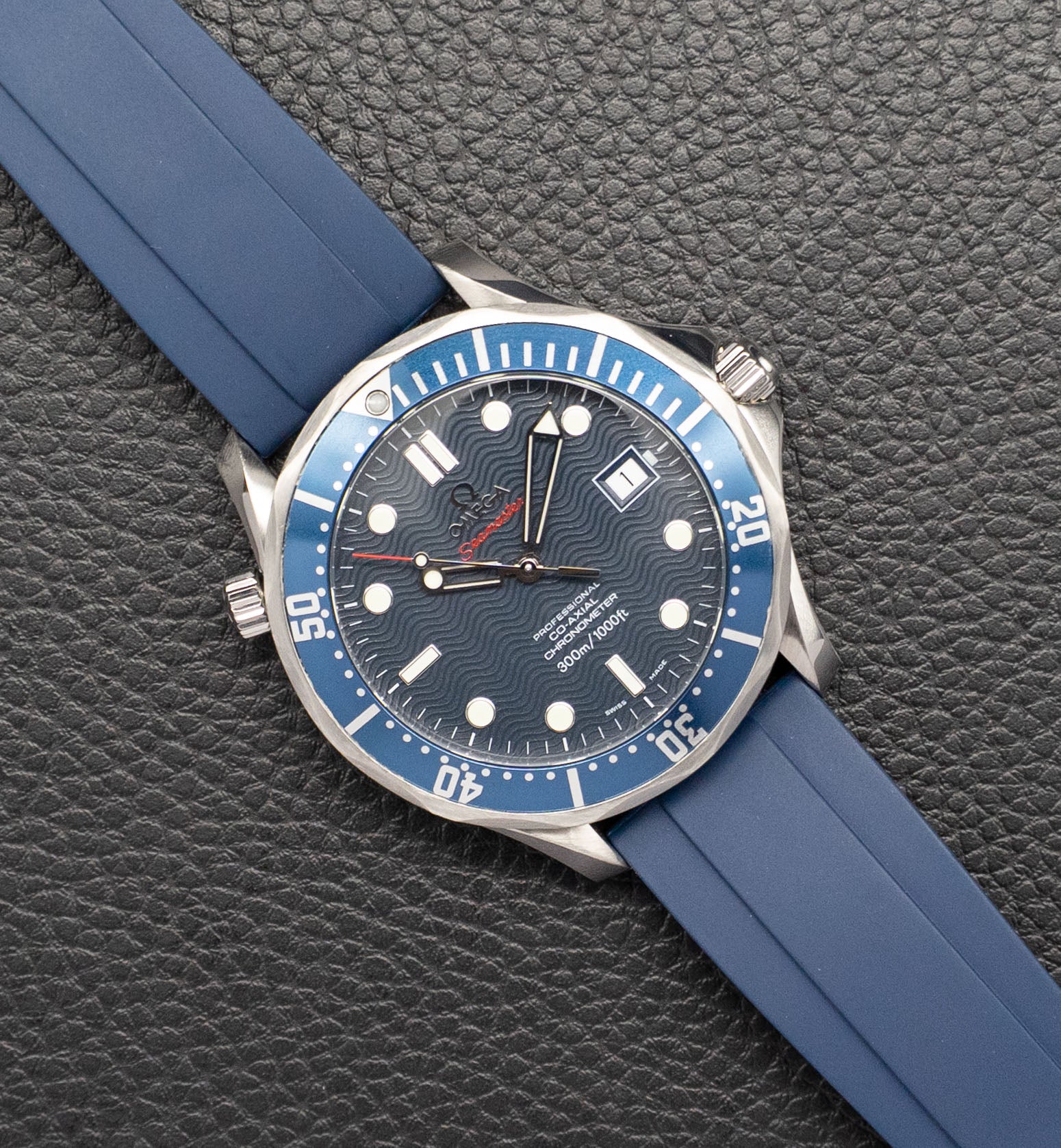 Omega Seamaster Diver 2220.80 Blue Dial 2009