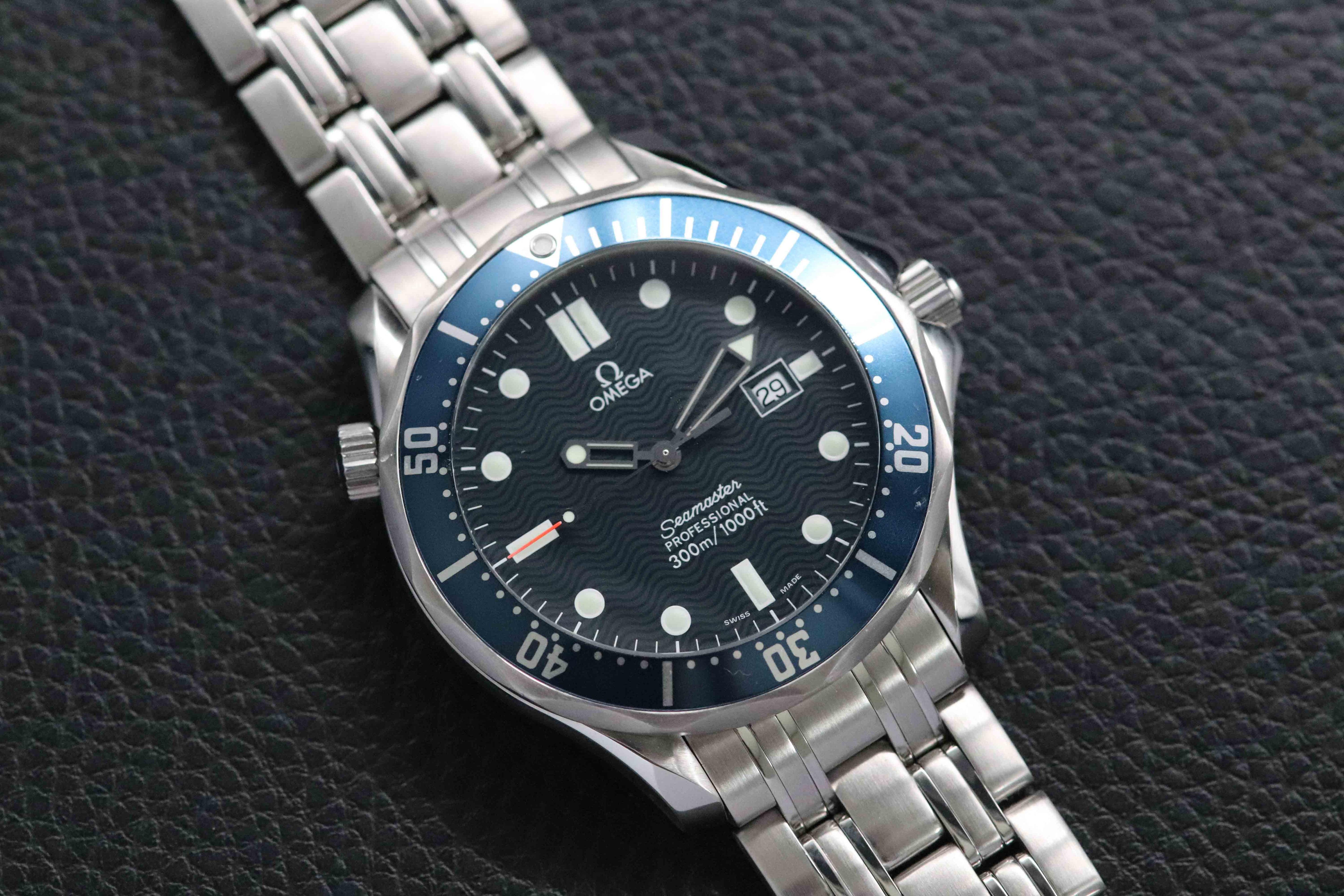 Omega Seamaster James Bond 2541.80 Blue 1998