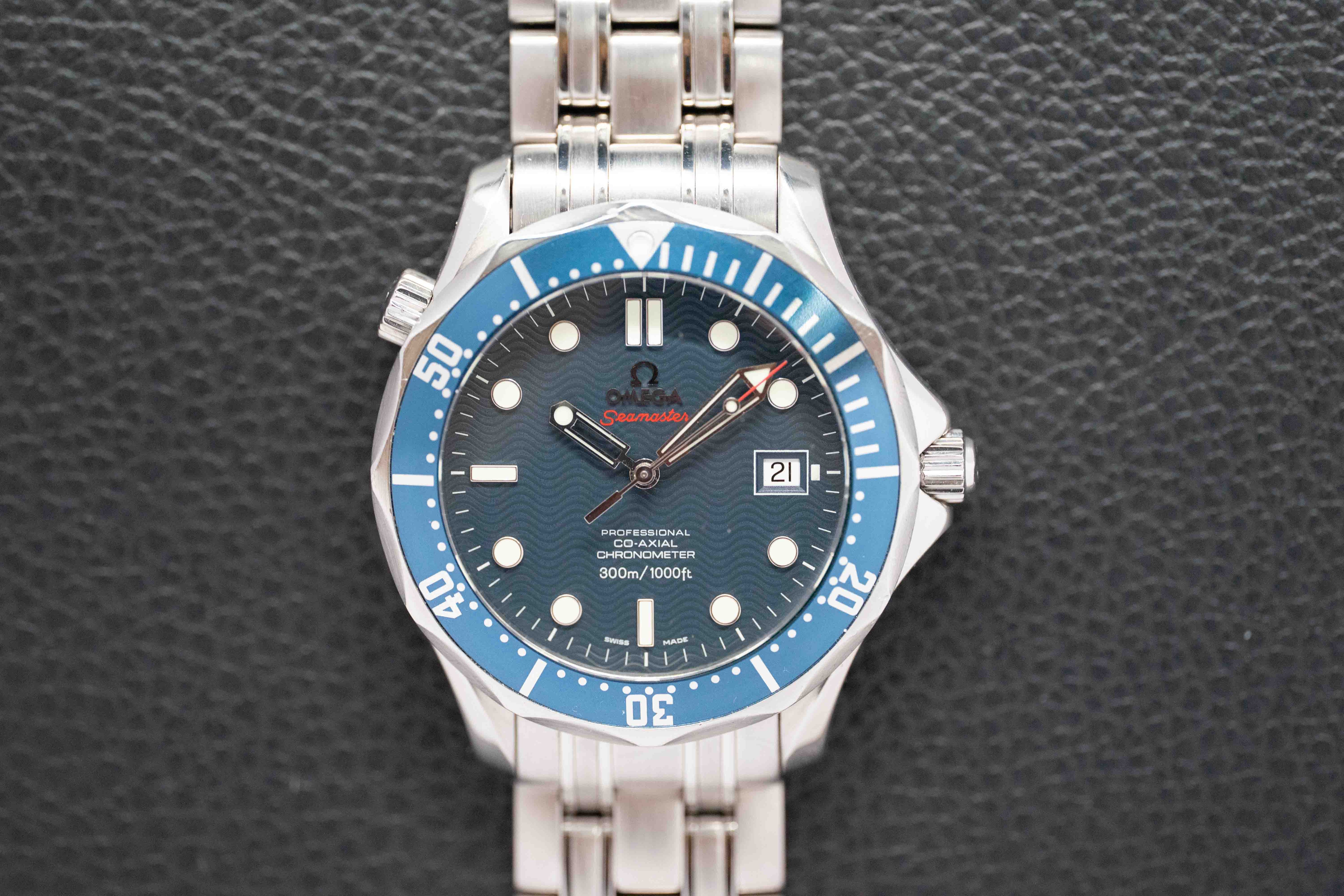 Omega Seamaster Diver 2220.80 Blue Dial 2009