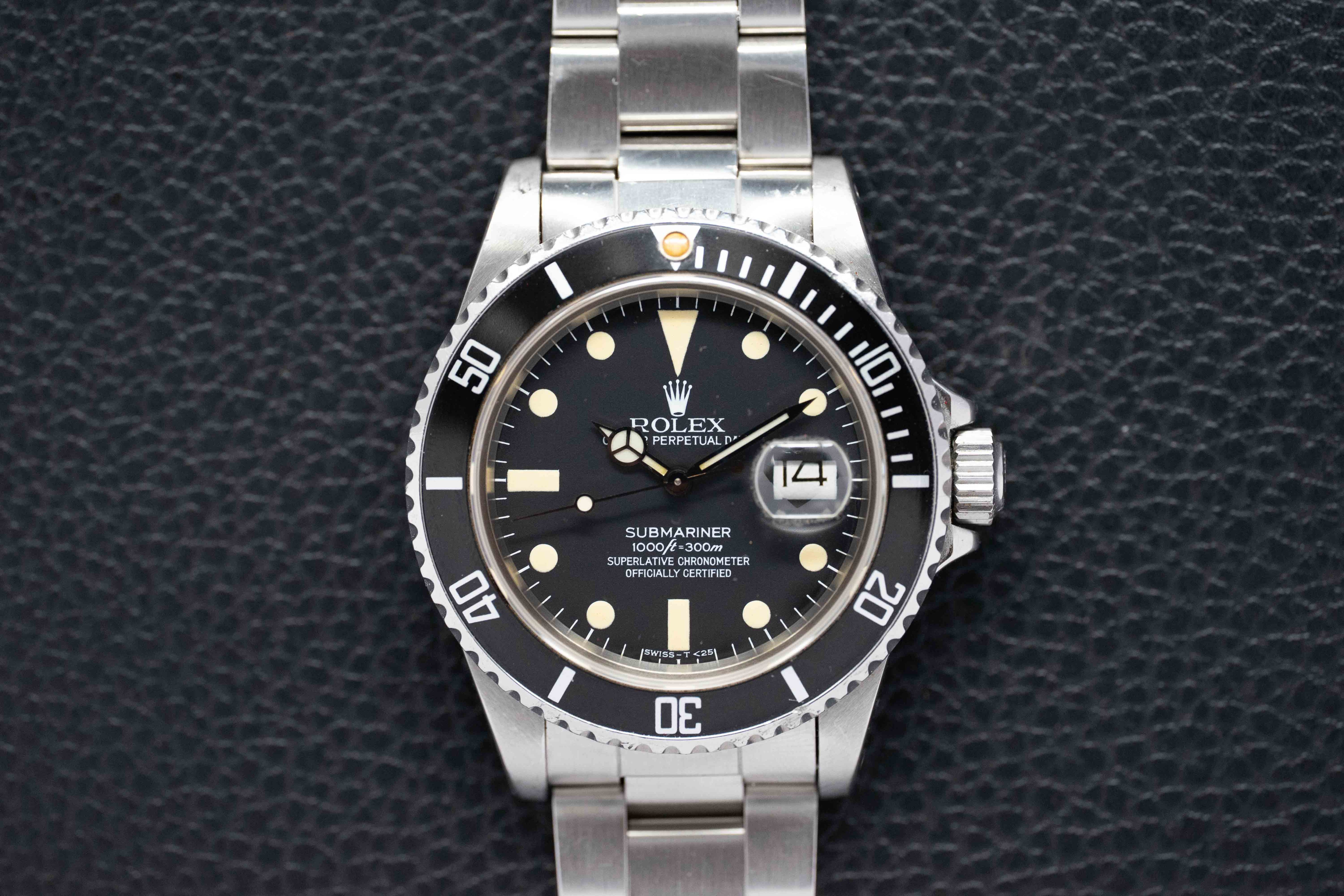 Rolex Submariner 16800 Matte Dial 1983 Box