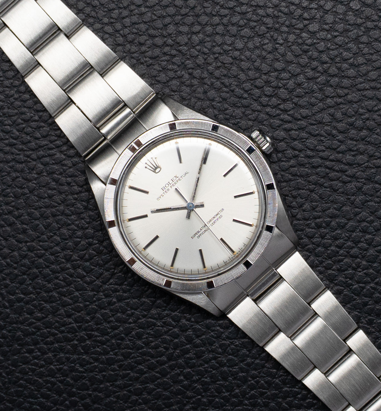 Rolex Oyster Perpetual 1007 Silver Dial 1968