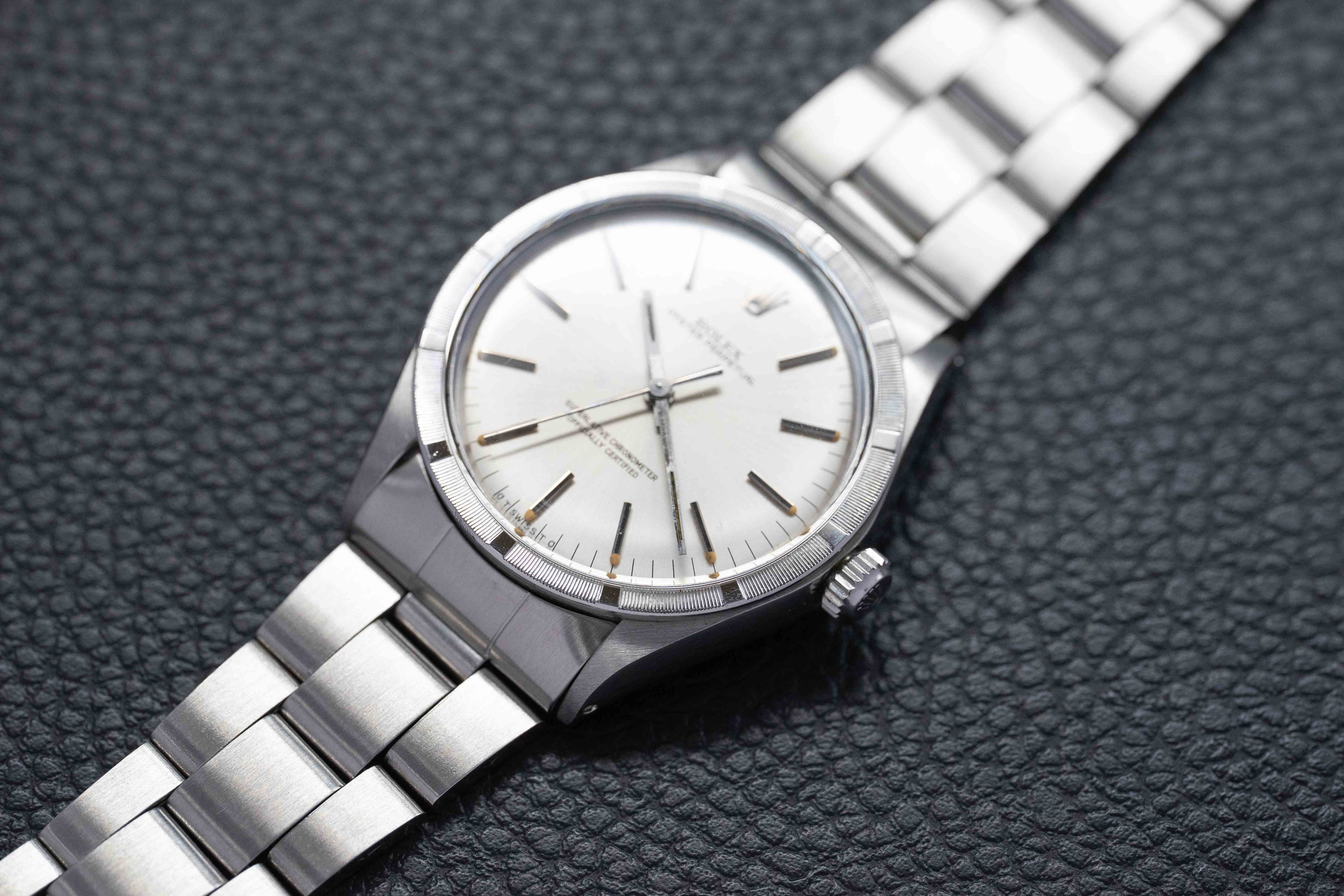 Rolex Oyster Perpetual 1007 Silver Dial 1968