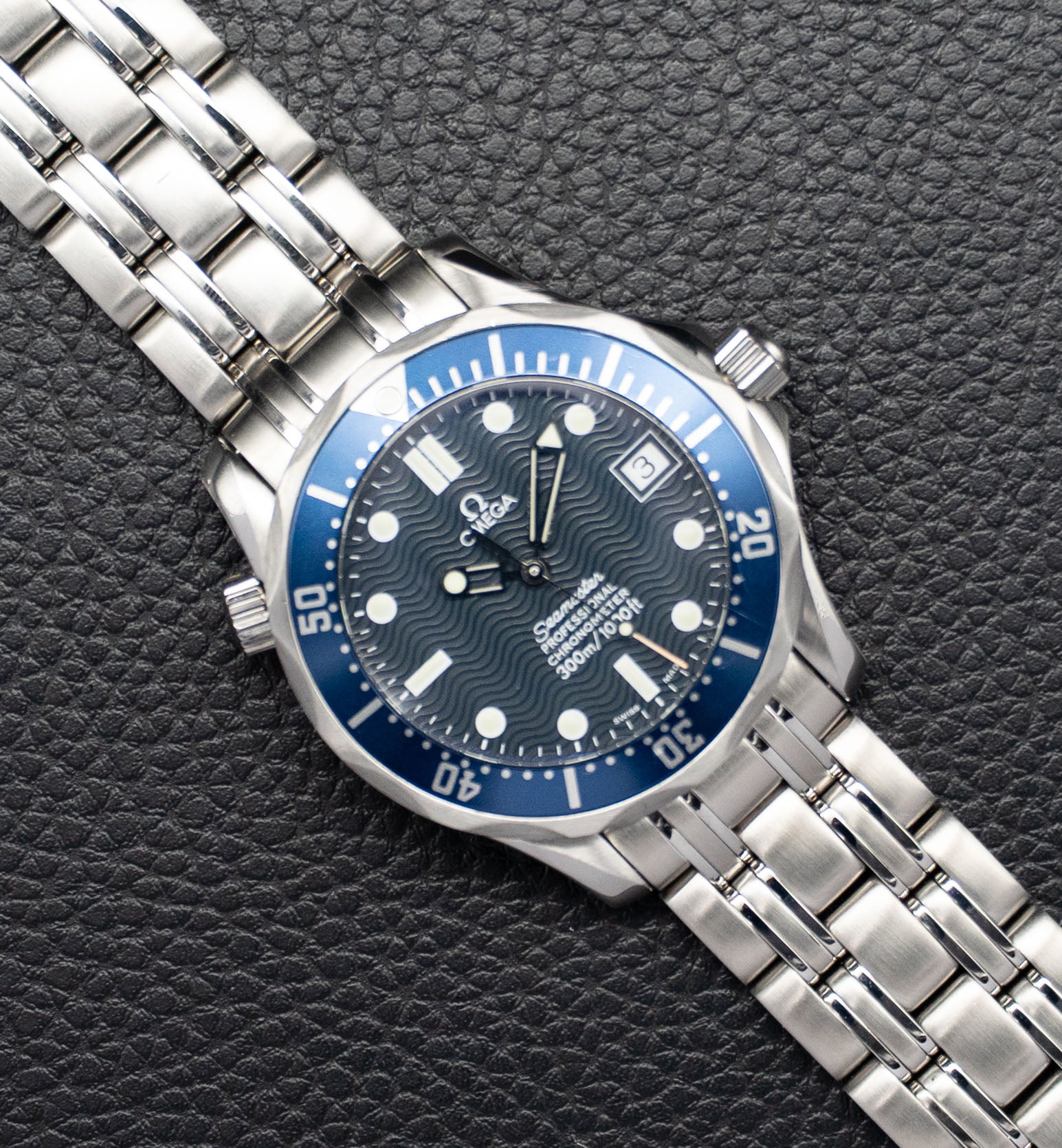 Omega Seamaster 300 2551.80 Blue Dial 1999