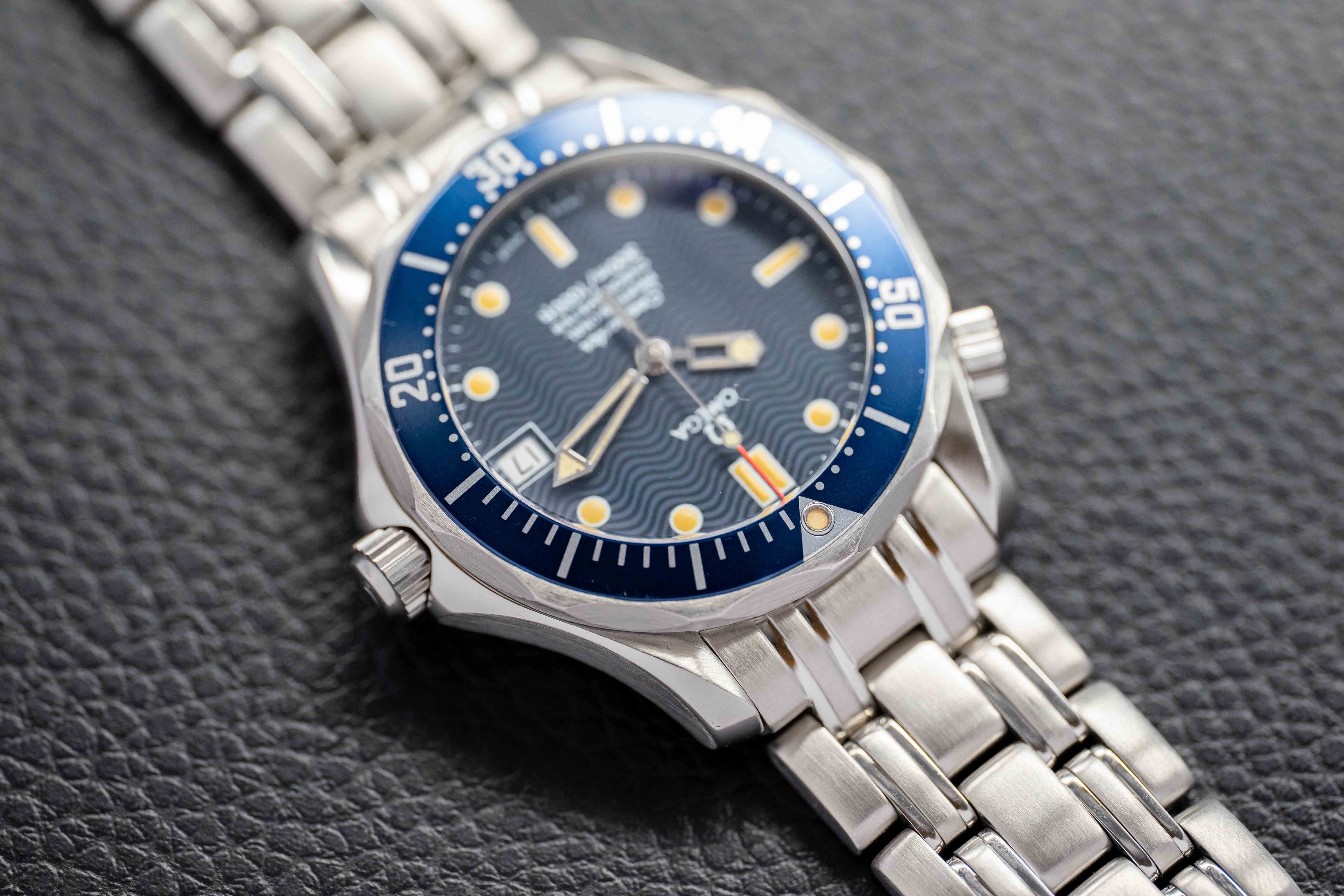 Omega Seamaster 300 2551.80 Blue Dial 1994 Papers